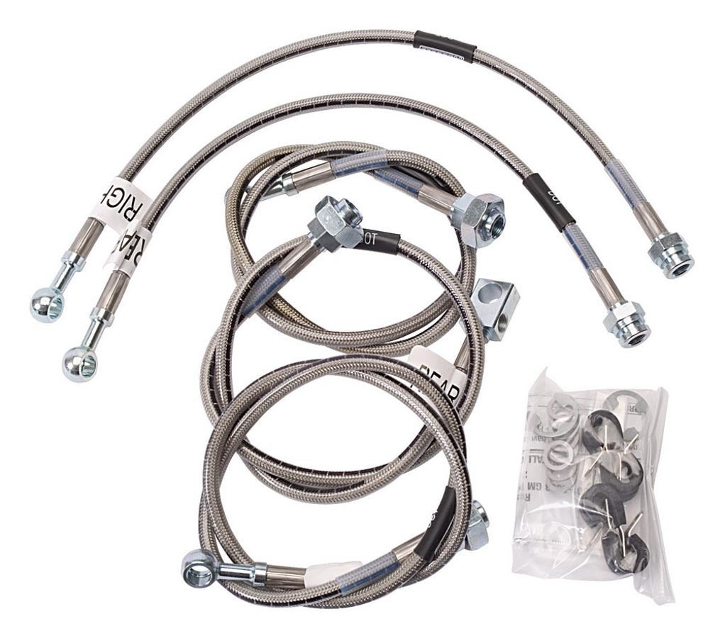 Russell 695770 S/S Brake Line Kit 01-06 GM HD Trucks Russell 695770