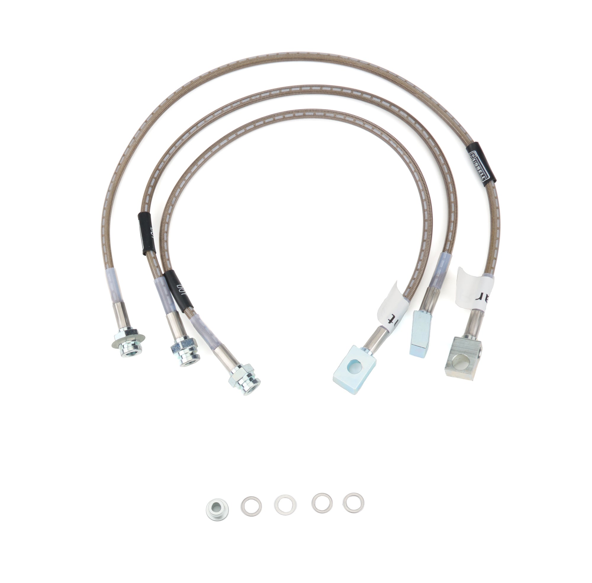 Russell 695900 S/S Brake Line Kit 82-86 Jeep CJ Russell 695900