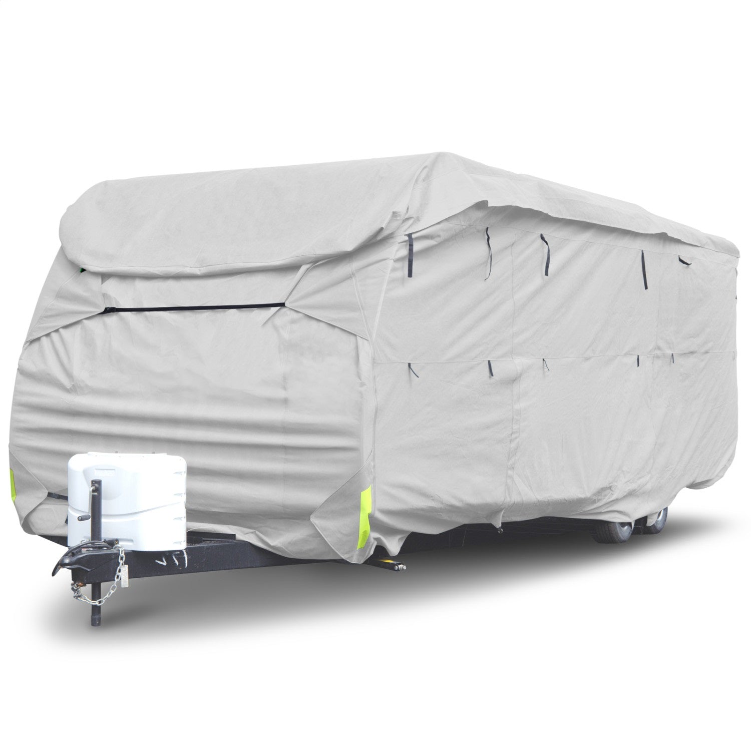 Budge RVRP-51 Premier Toy Haul RV Cover; Fits 300 in. L x 105 in. W x 116 in. H; Gray; Budge RVRP-51