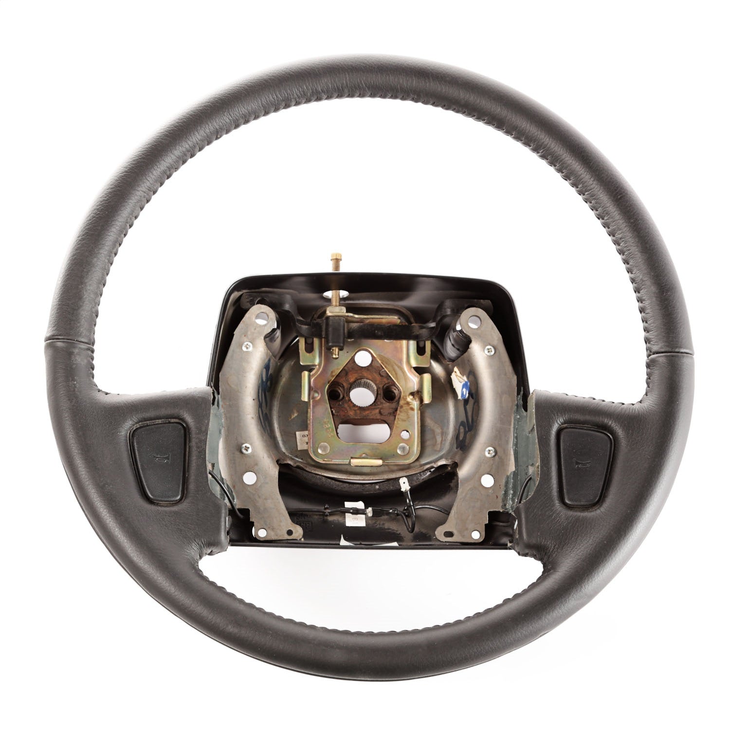 Omix S-5FJ14SX9 Steering Wheel; Leather; Export; Omix S-5FJ14SX9