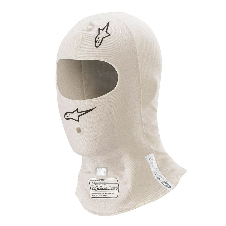alpine star 4754920-201B-O/S Balaclava ZX White One- Size alpine star 4754920-201B-O/S