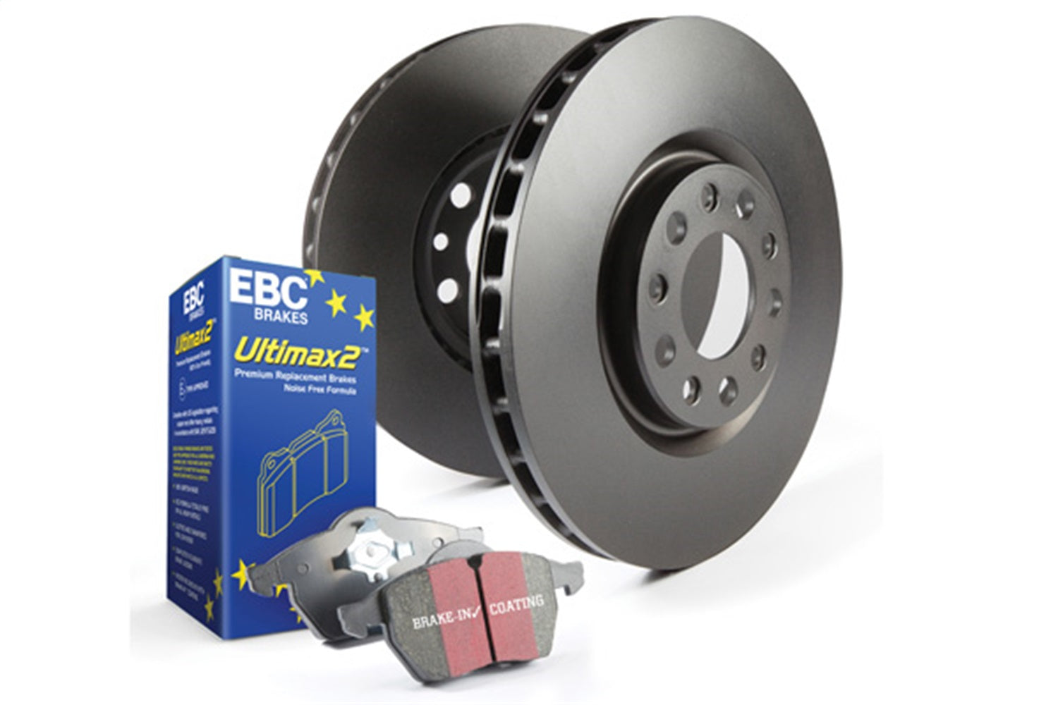 EBC Brakes S1KR1229 S1 Kits Ultimax 2 and RK Rotors EBC Brakes S1KR1229