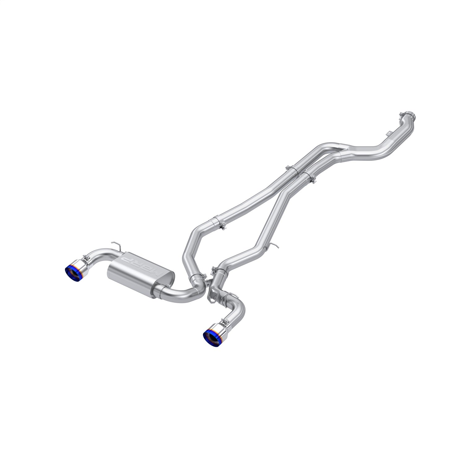 MBRP Exhaust S43003BE Armor Pro Cat Back Performance Exhaust System MBRP Exhaust S43003BE