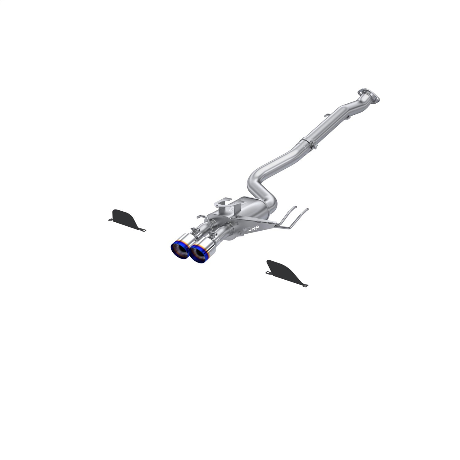 MBRP Exhaust S43033BE Armor Pro Cat Back Exhaust System MBRP Exhaust S43033BE