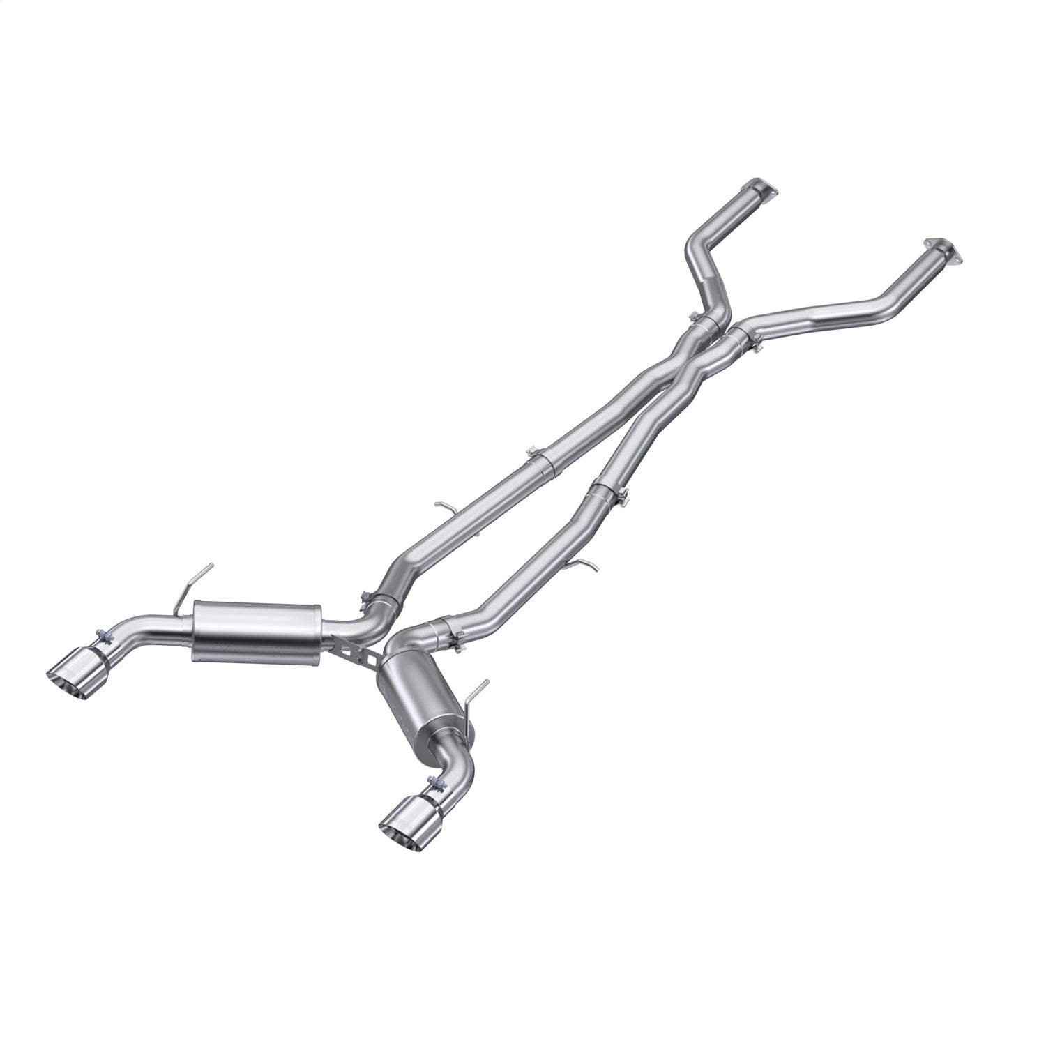MBRP Exhaust S4400304 Armor Pro Cat Back Exhaust System MBRP Exhaust S4400304