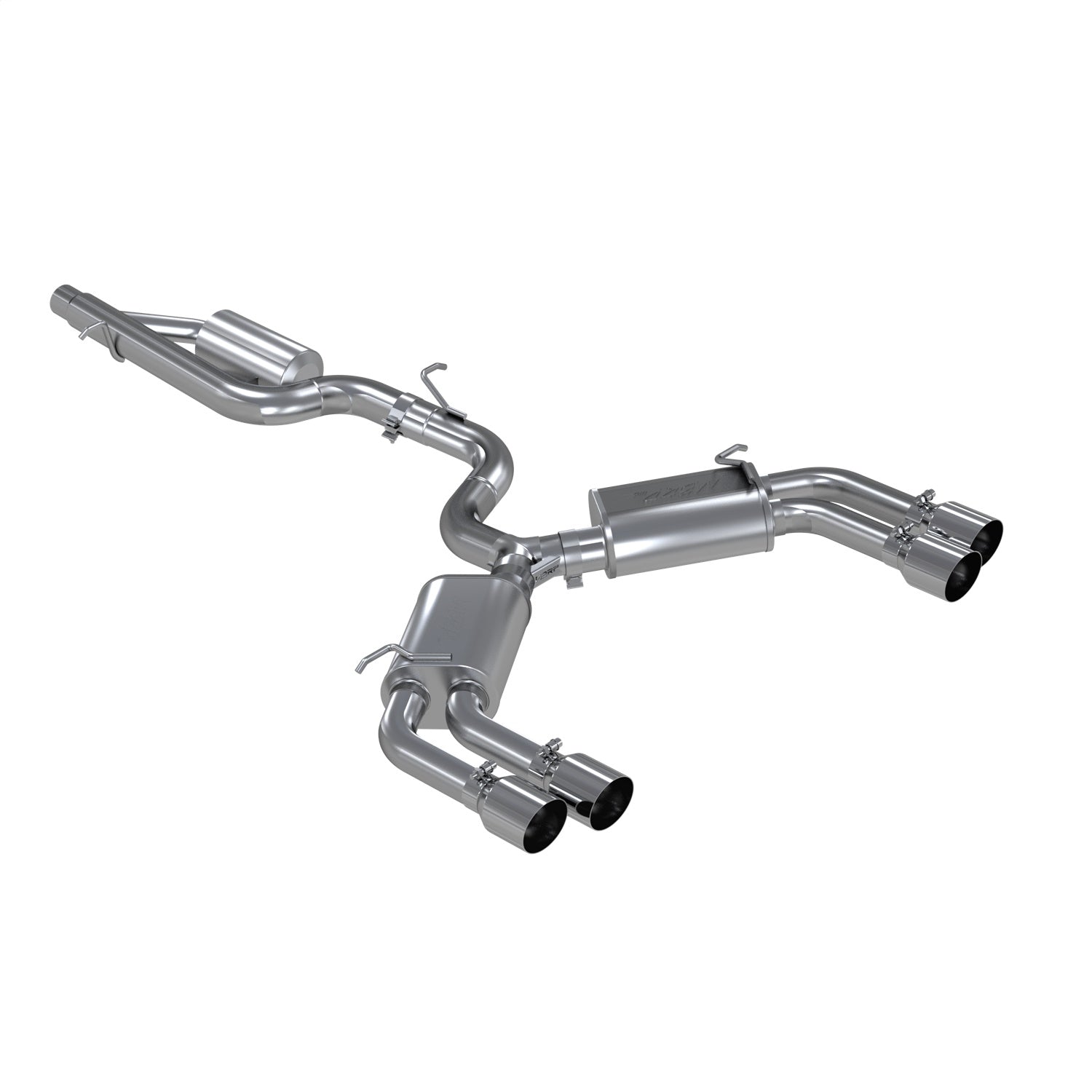 MBRP Exhaust S4601304 Armor Pro Cat Back Exhaust System MBRP Exhaust S4601304