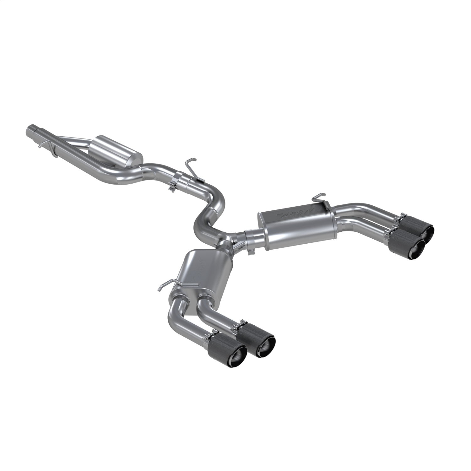 MBRP Exhaust S46013CF Armor Pro Cat Back Exhaust System MBRP Exhaust S46013CF