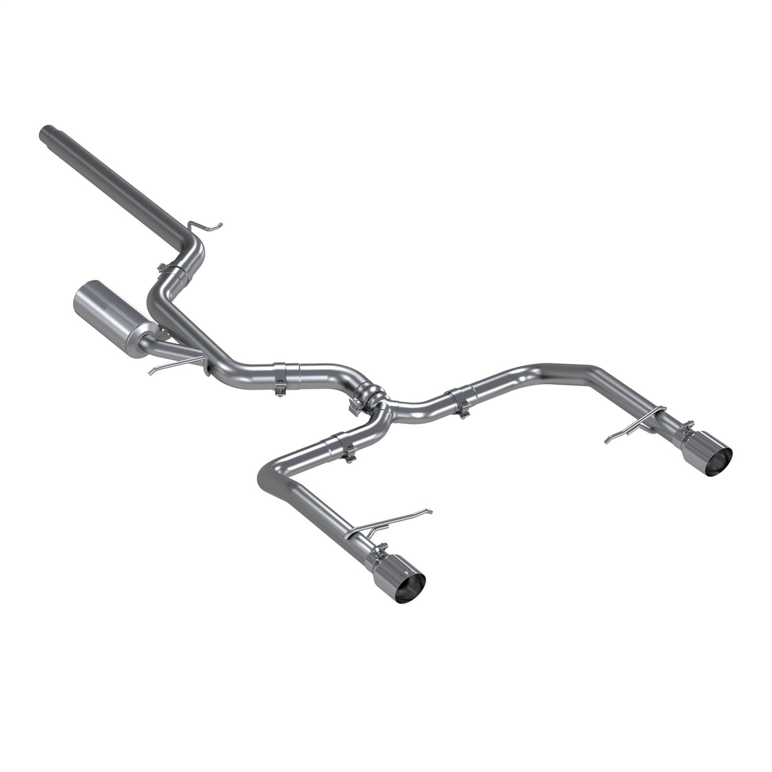 MBRP Exhaust S4608304 Armor Pro Cat Back Exhaust System MBRP Exhaust S4608304
