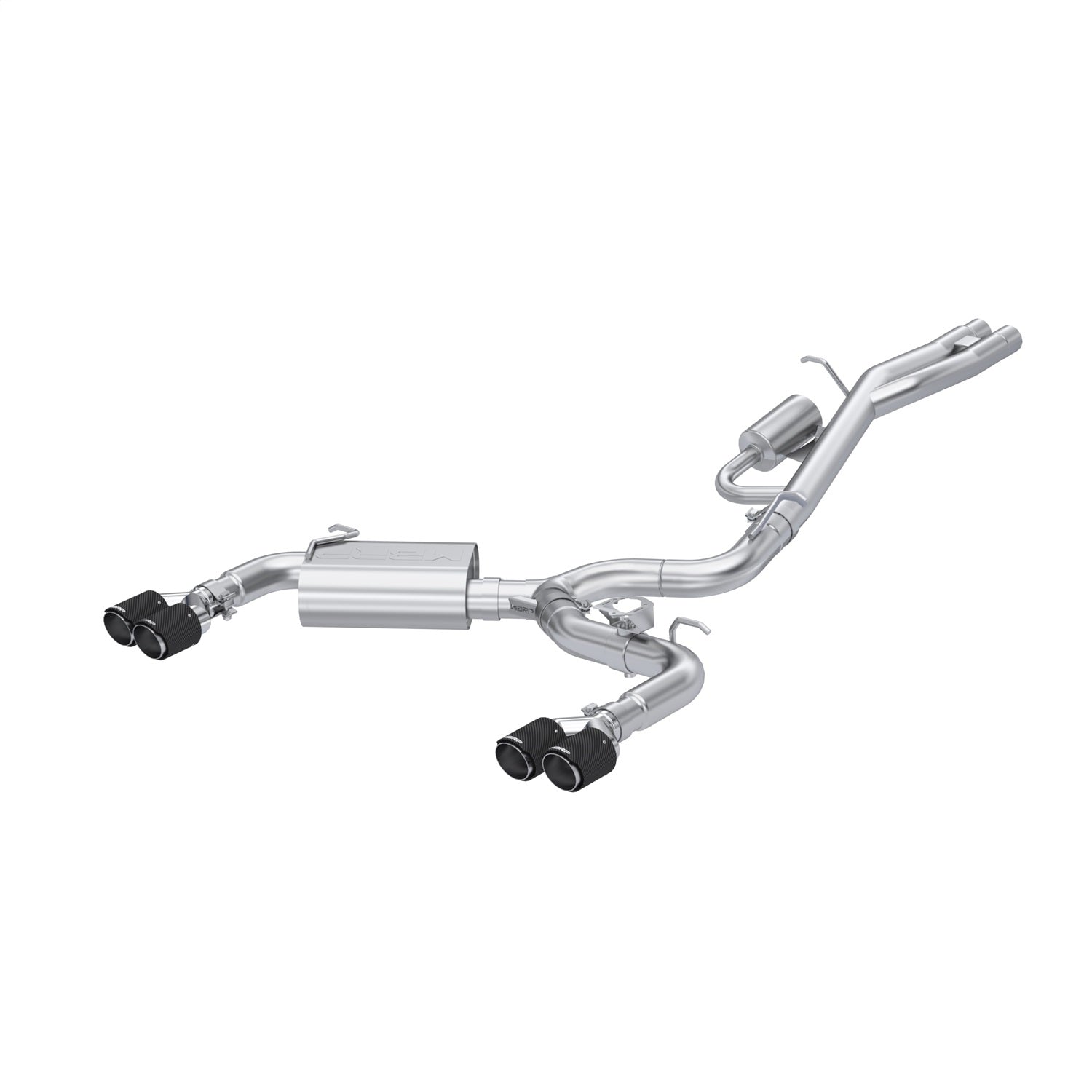 MBRP Exhaust S46103CF Armor Pro Cat Back Exhaust System MBRP Exhaust S46103CF