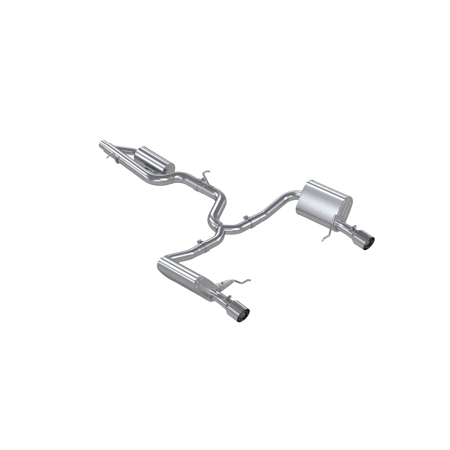 MBRP Exhaust S4618304 Armor Pro Cat Back Exhaust System MBRP Exhaust S4618304