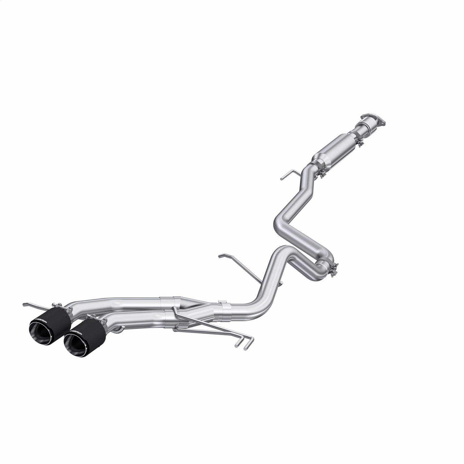 MBRP Exhaust S47034CF Armor Plus Cat Back Exhaust System MBRP Exhaust S47034CF