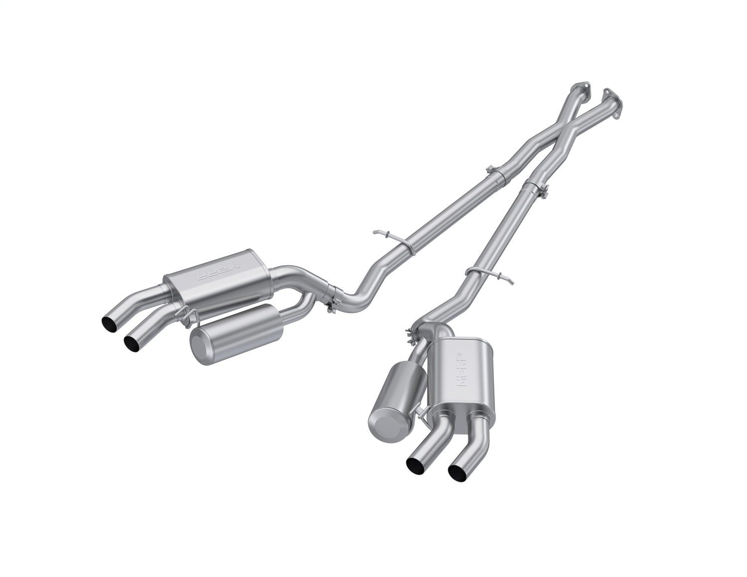 MBRP Exhaust S4704304 Armor Pro Cat Back Exhaust System MBRP Exhaust S4704304