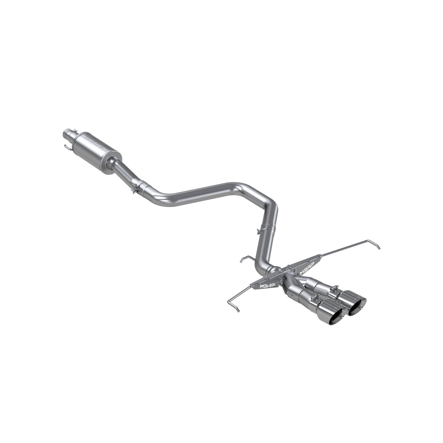 MBRP Exhaust S4705AL Armor Lite Cat Back Exhaust System MBRP Exhaust S4705AL