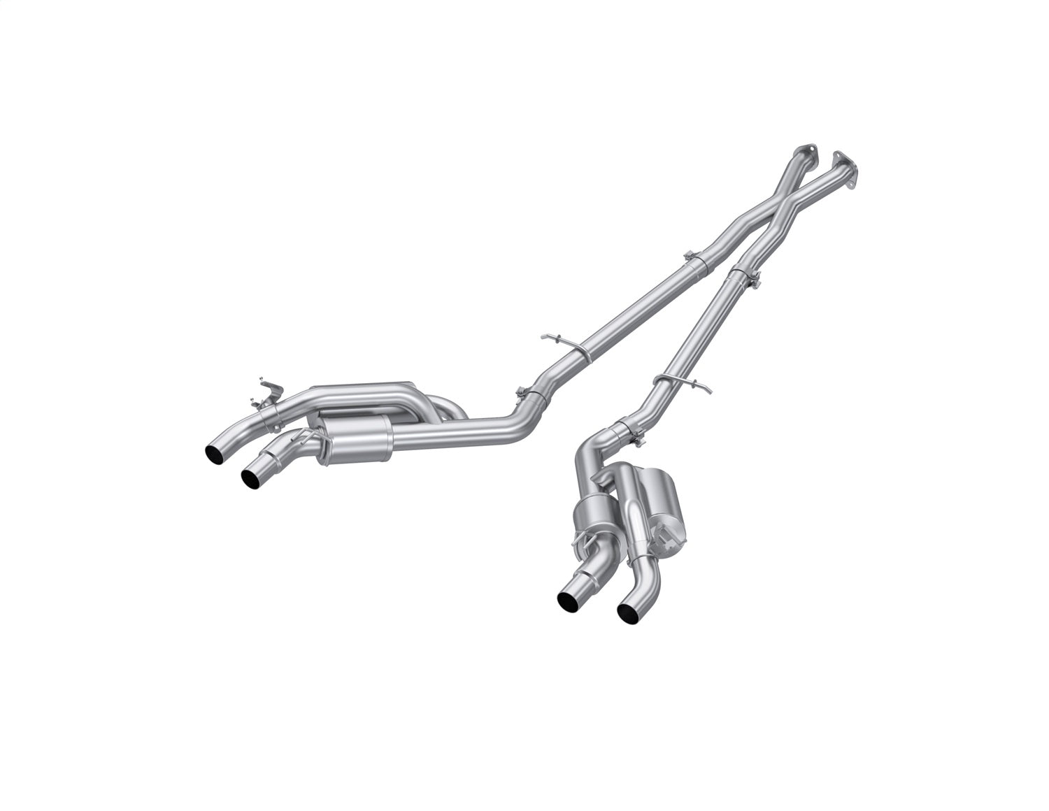 MBRP Exhaust S4708304 Armor Pro Cat Back Exhaust System MBRP Exhaust S4708304