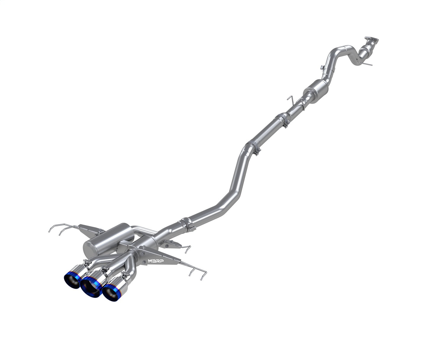 MBRP Exhaust S49013BE Armor Pro Cat Back Performance Exhaust System MBRP Exhaust S49013BE
