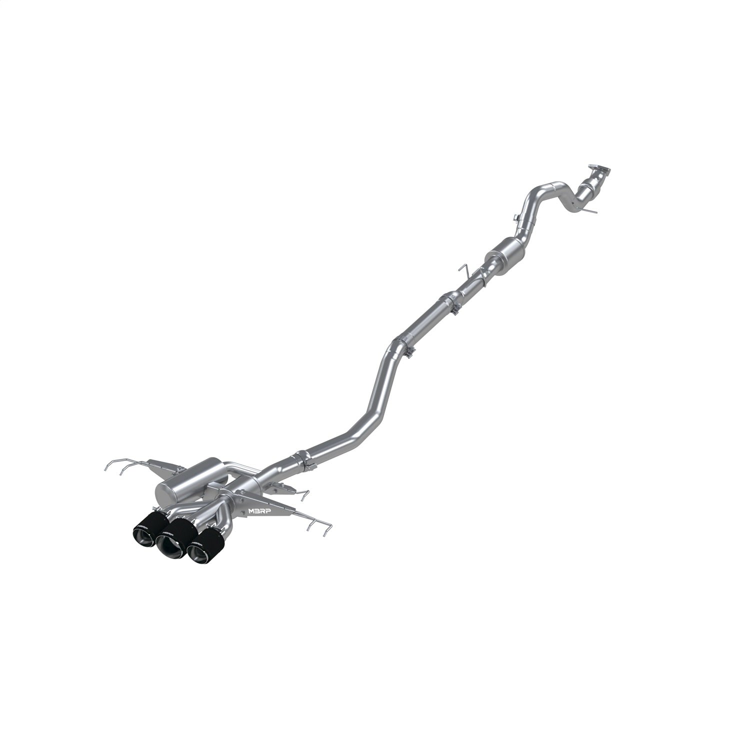 MBRP Exhaust S49013CF Armor Pro Cat Back Exhaust System MBRP Exhaust S49013CF