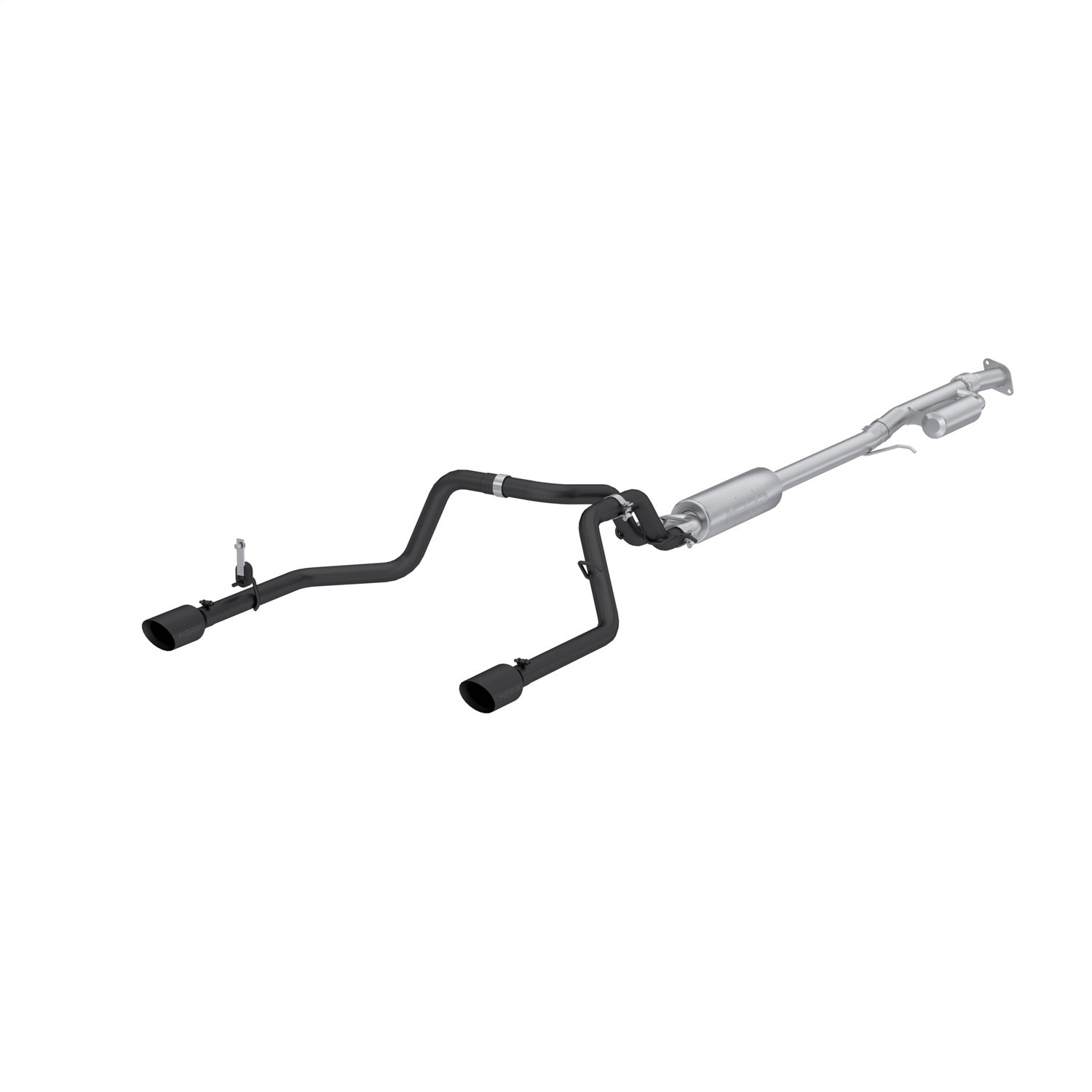 MBRP Exhaust S5021BLK Armor BLK Cat Back Exhaust System MBRP Exhaust S5021BLK