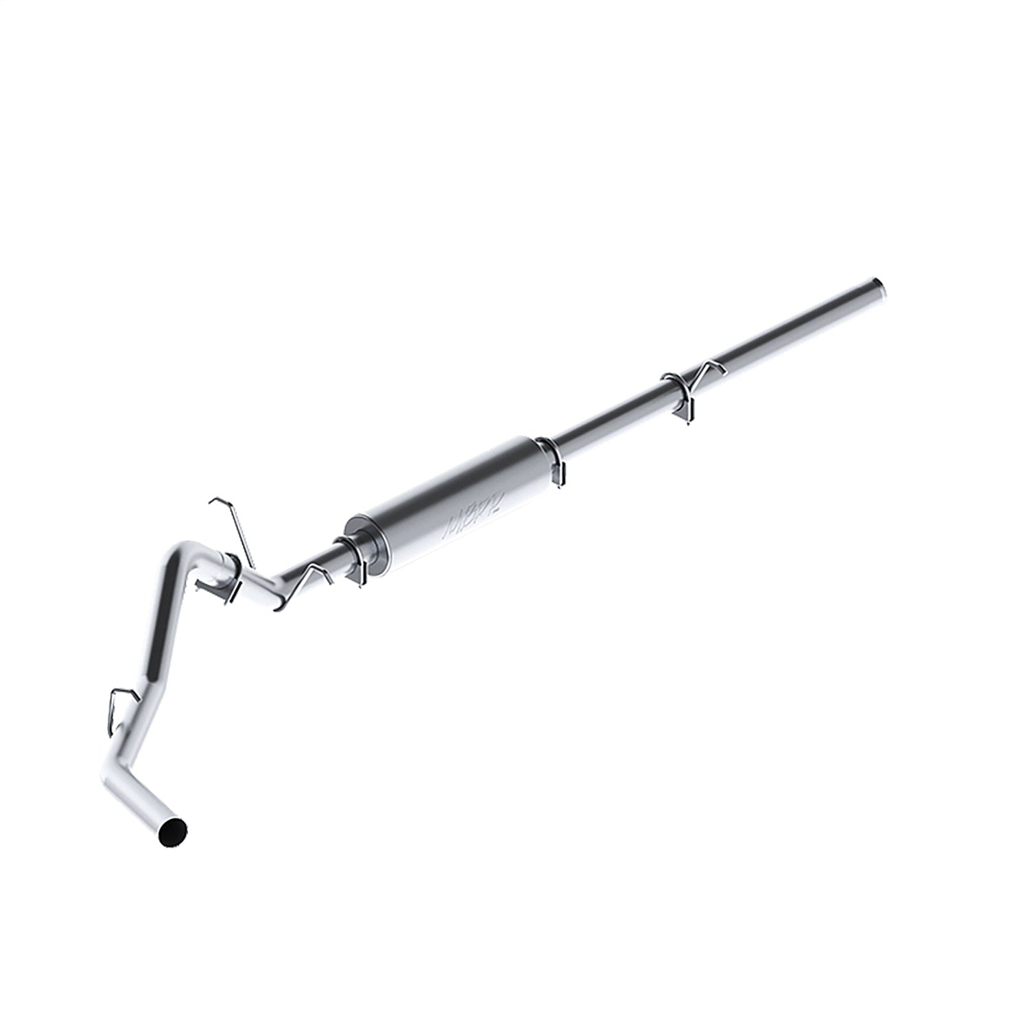 MBRP Exhaust S5054P Armor Lite Cat Back Exhaust System MBRP Exhaust S5054P