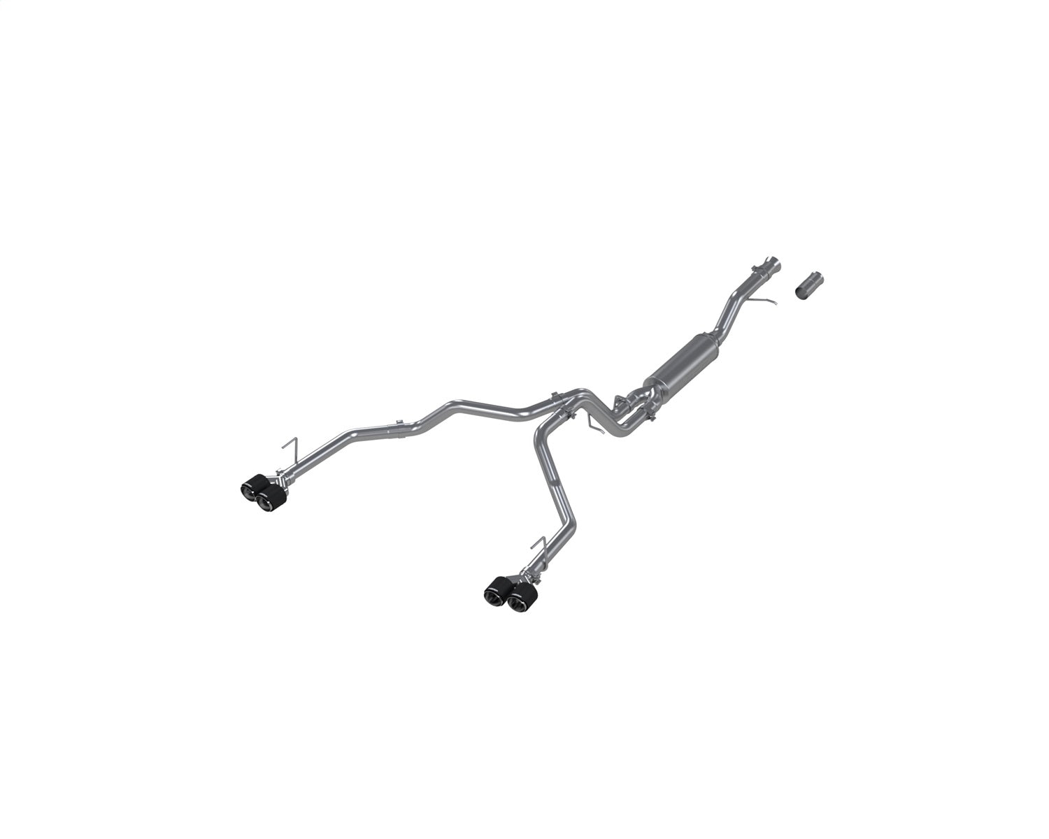 MBRP Exhaust S50573CF Armor Pro Cat Back Performance Exhaust System MBRP Exhaust S50573CF