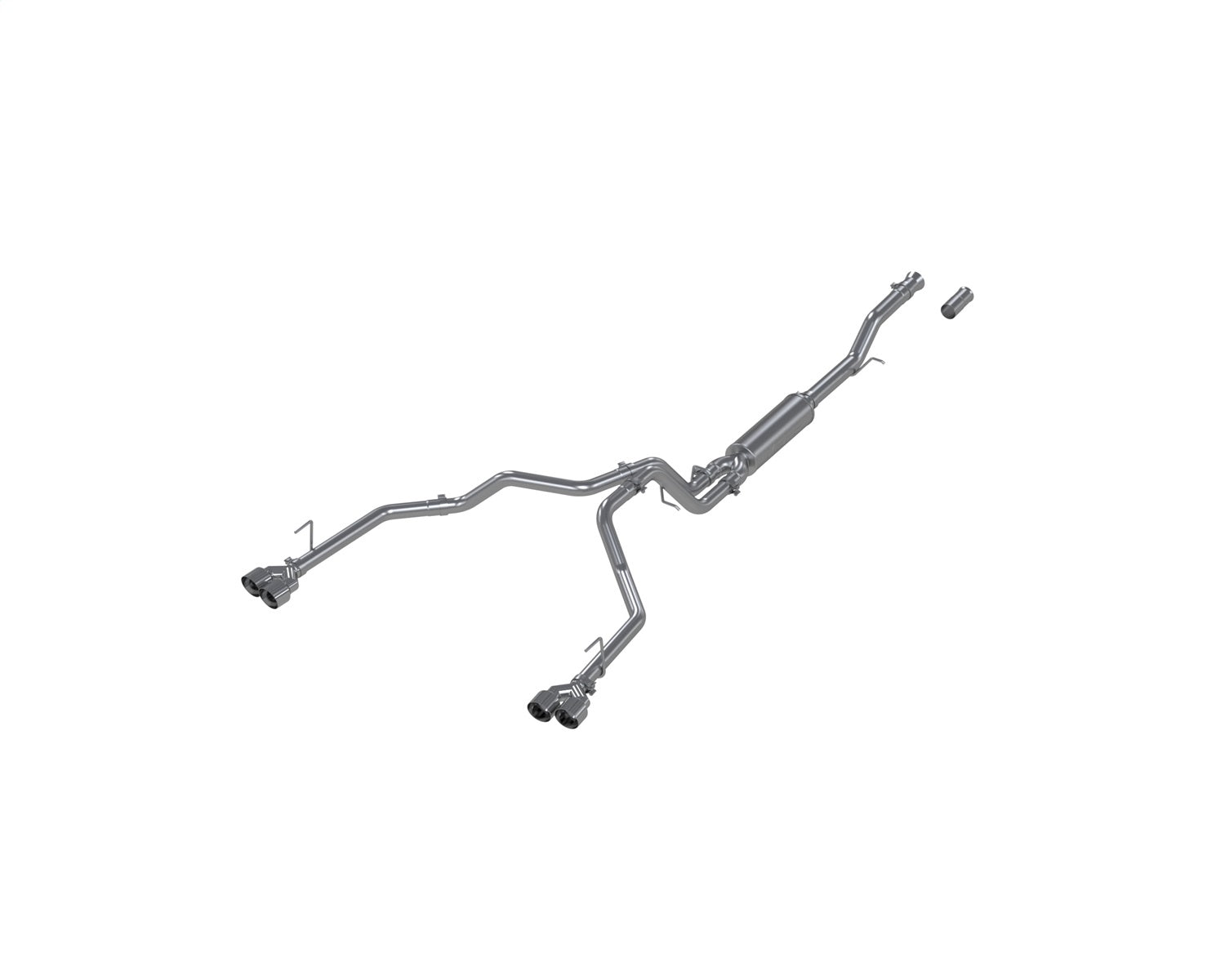 MBRP Exhaust S5059AL Armor Lite Cat Back Performance Exhaust System MBRP Exhaust S5059AL