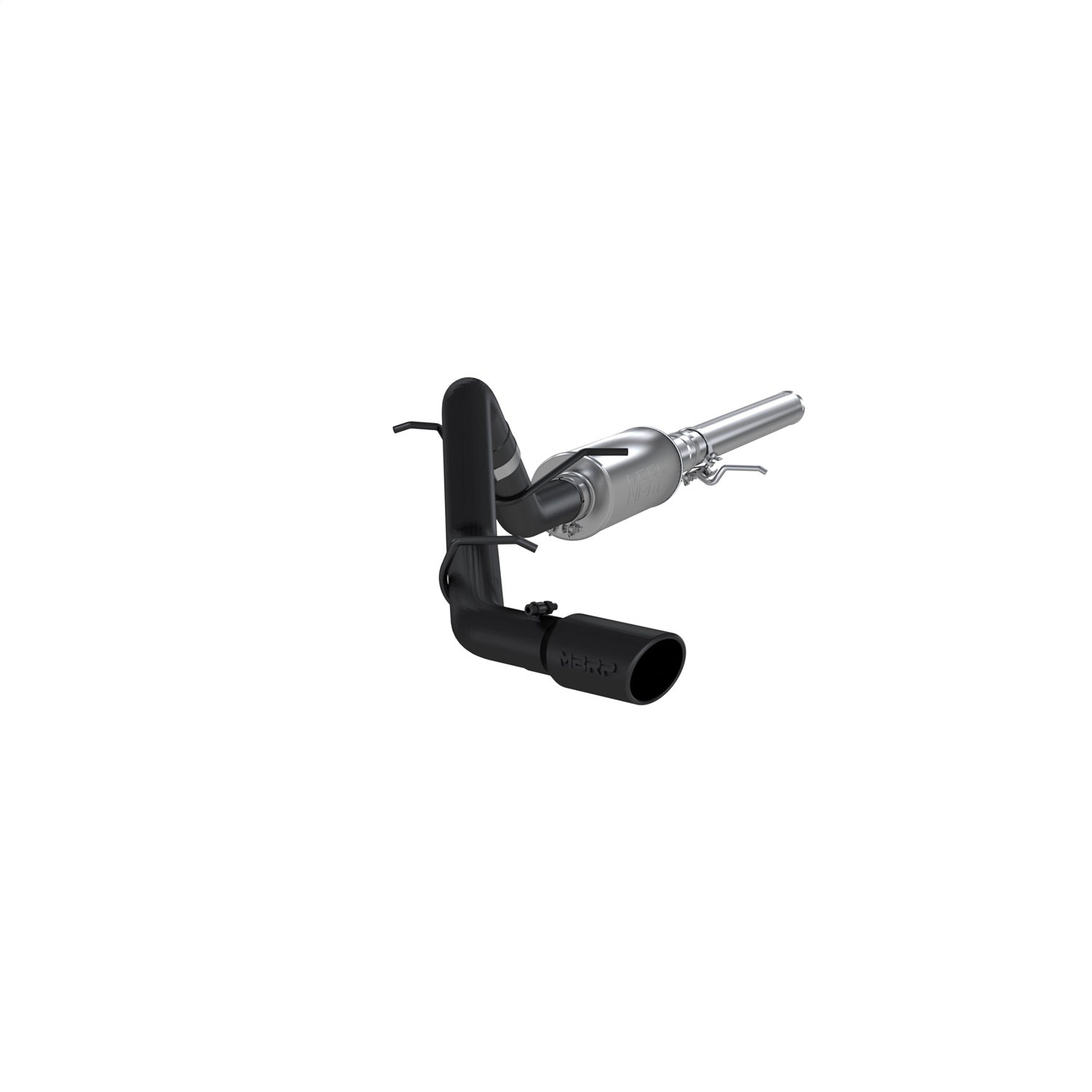 MBRP Exhaust S5080BLK Armor BLK Cat Back Exhaust System MBRP Exhaust S5080BLK