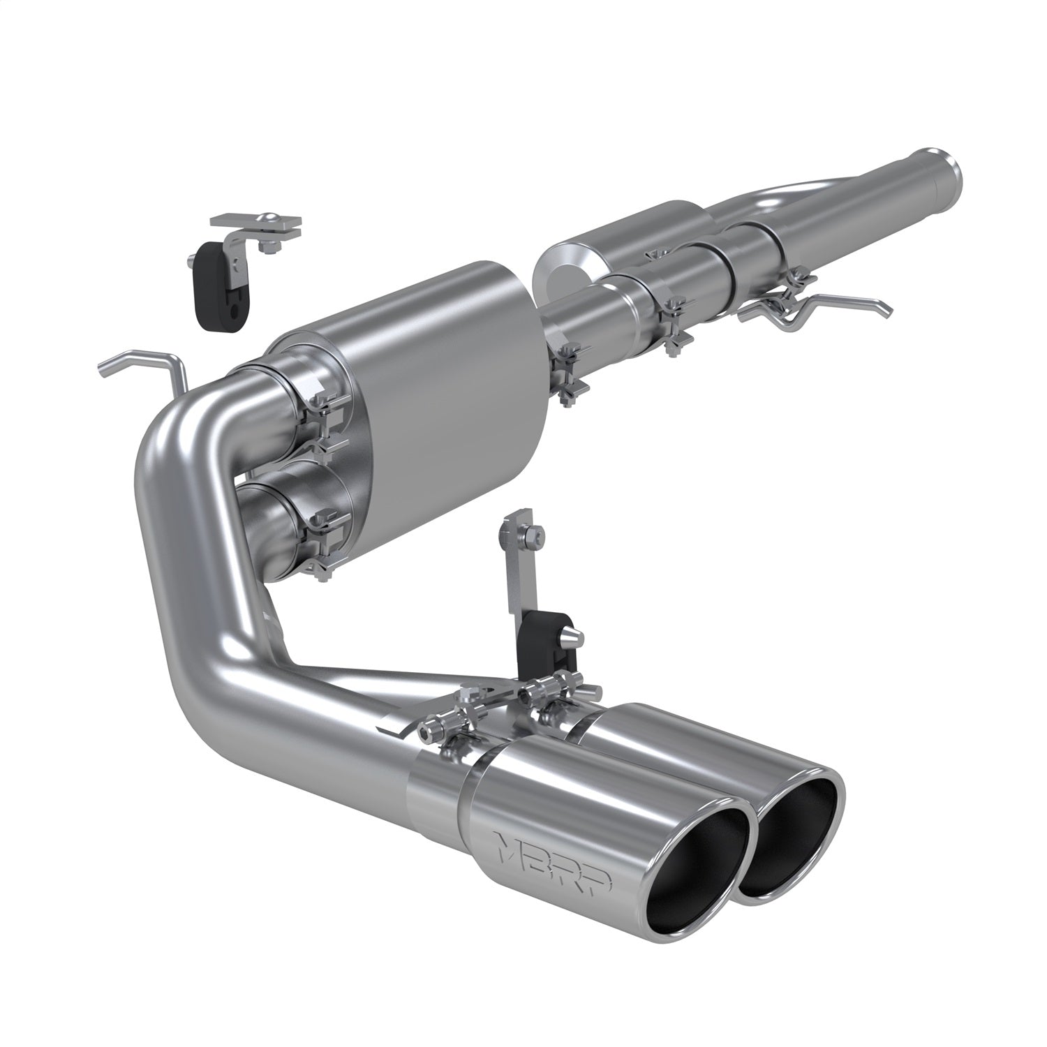MBRP Exhaust S5081AL Armor Lite Cat Back Exhaust System MBRP Exhaust S5081AL
