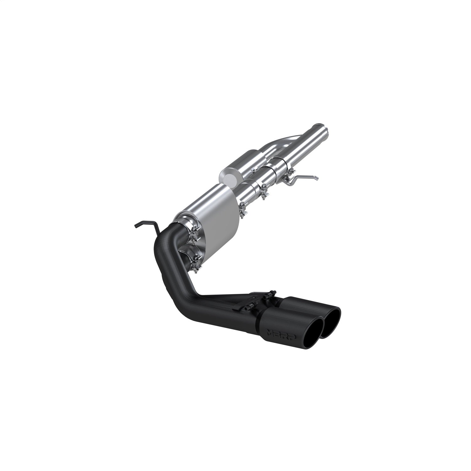 MBRP Exhaust S5081BLK Armor BLK Cat Back Exhaust System MBRP Exhaust S5081BLK