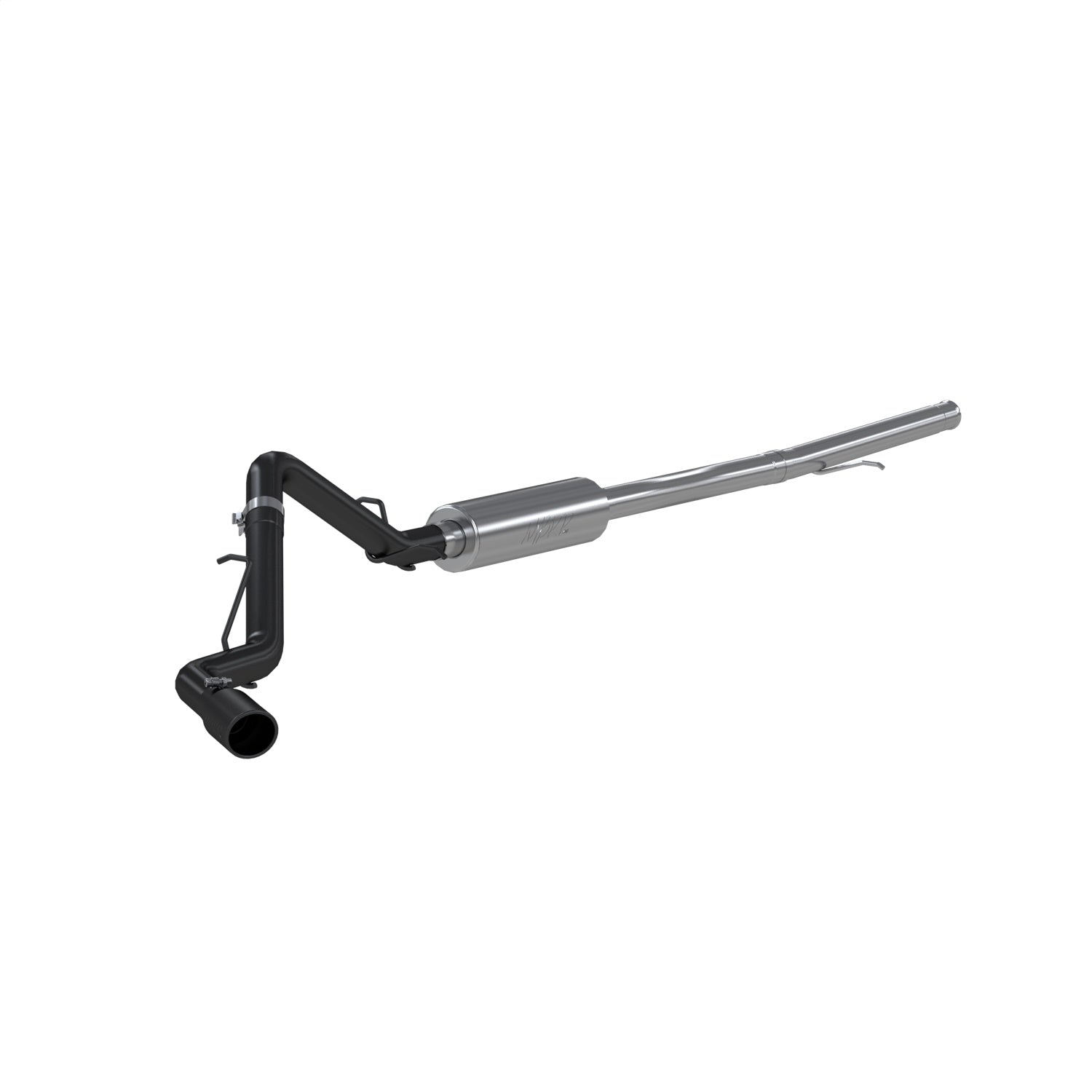 MBRP Exhaust S5087BLK Armor BLK Cat Back Exhaust System MBRP Exhaust S5087BLK