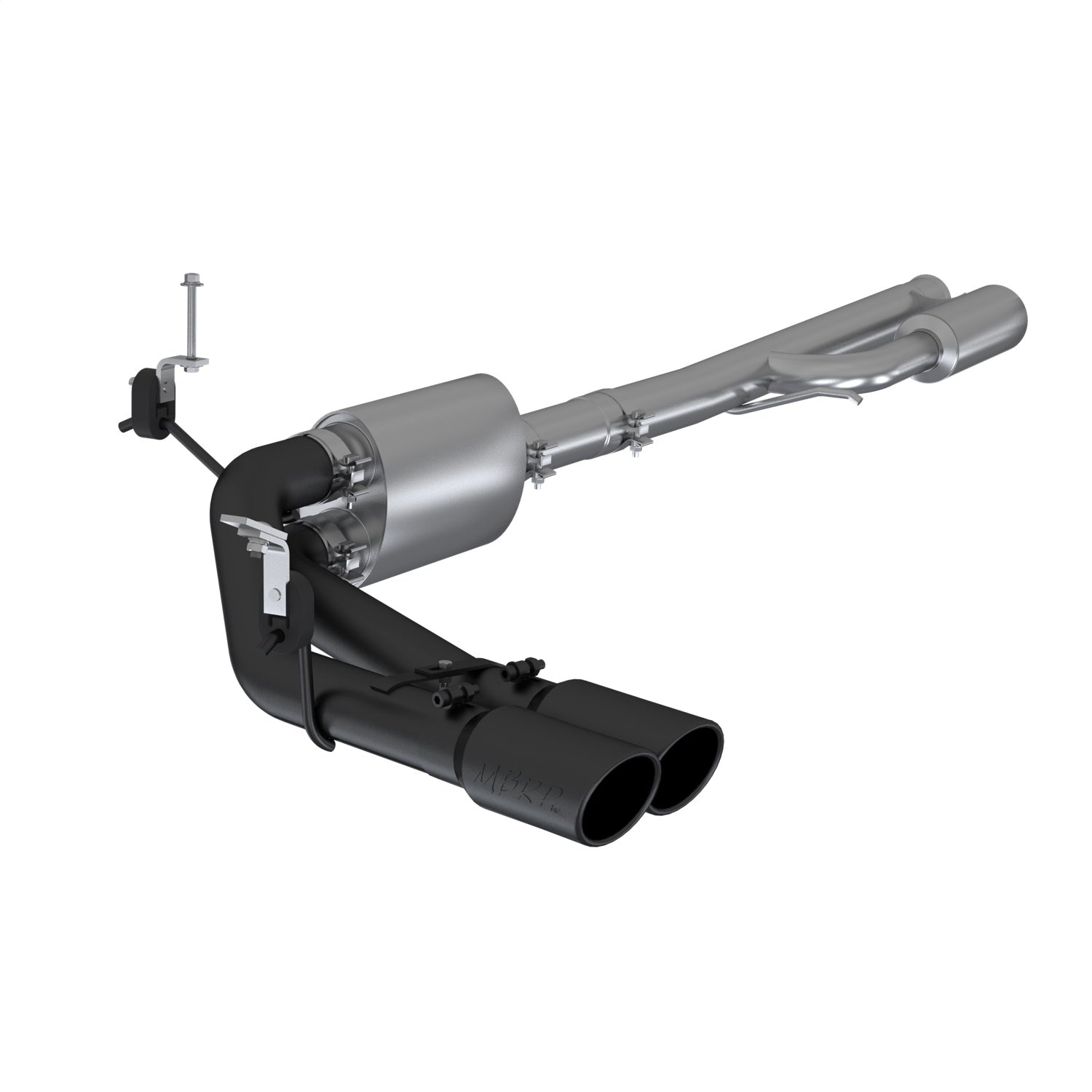 MBRP Exhaust S5092BLK Armor BLK Cat Back Exhaust System MBRP Exhaust S5092BLK