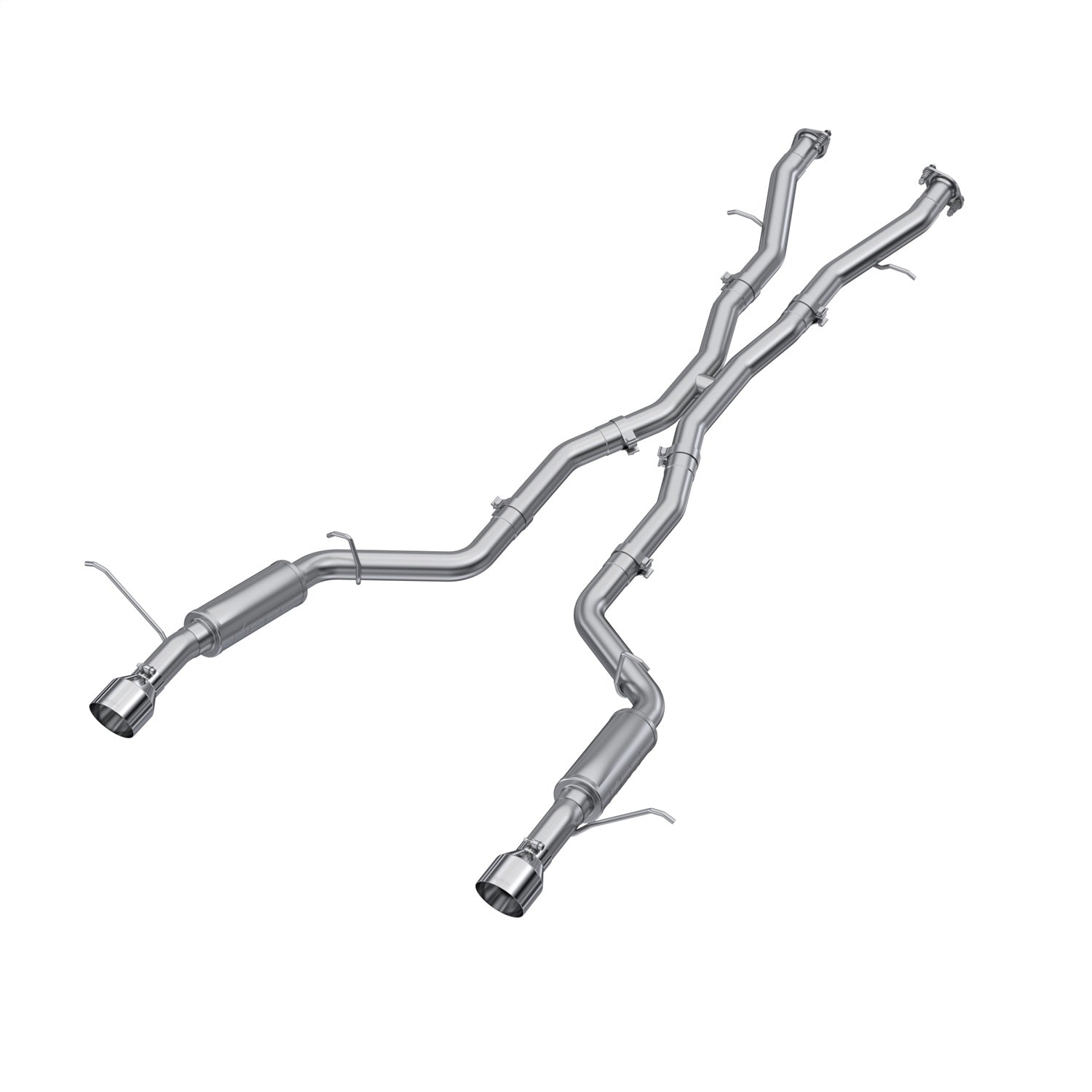 MBRP Exhaust S5105AL Armor Lite Cat Back Exhaust System MBRP Exhaust S5105AL