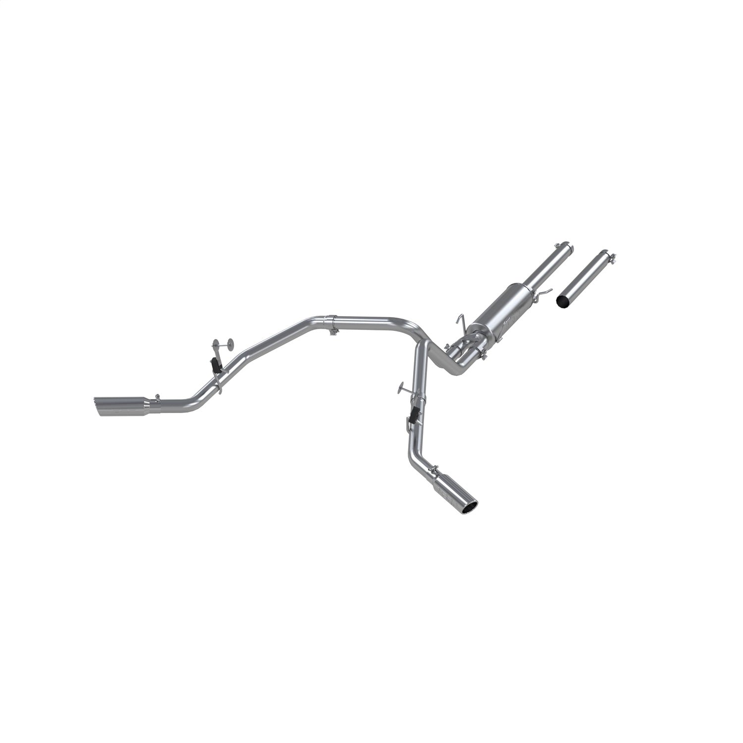 MBRP Exhaust S5114AL Armor Lite Cat Back Exhaust System MBRP Exhaust S5114AL