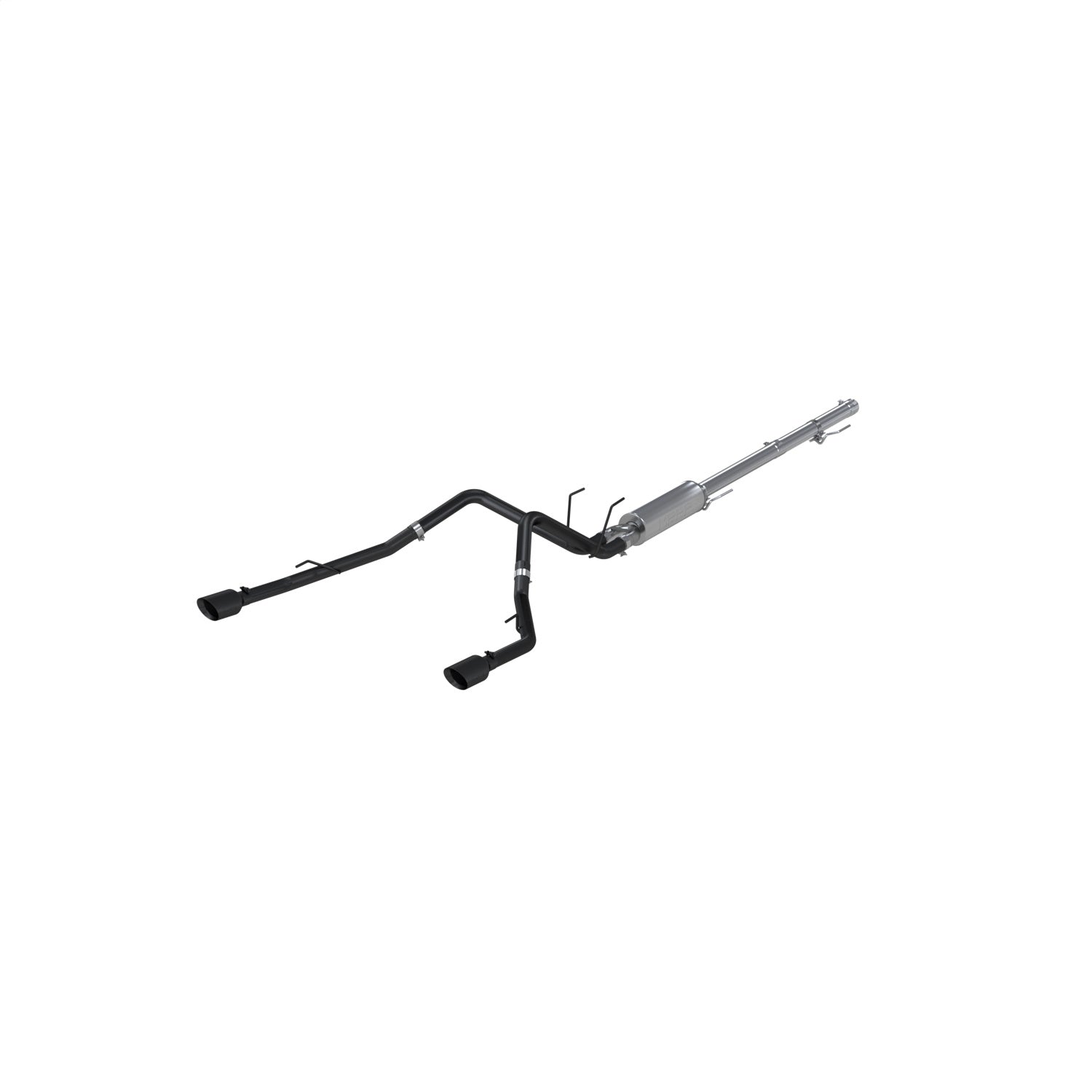 MBRP Exhaust S5146BLK Armor BLK Cat Back Exhaust System MBRP Exhaust S5146BLK