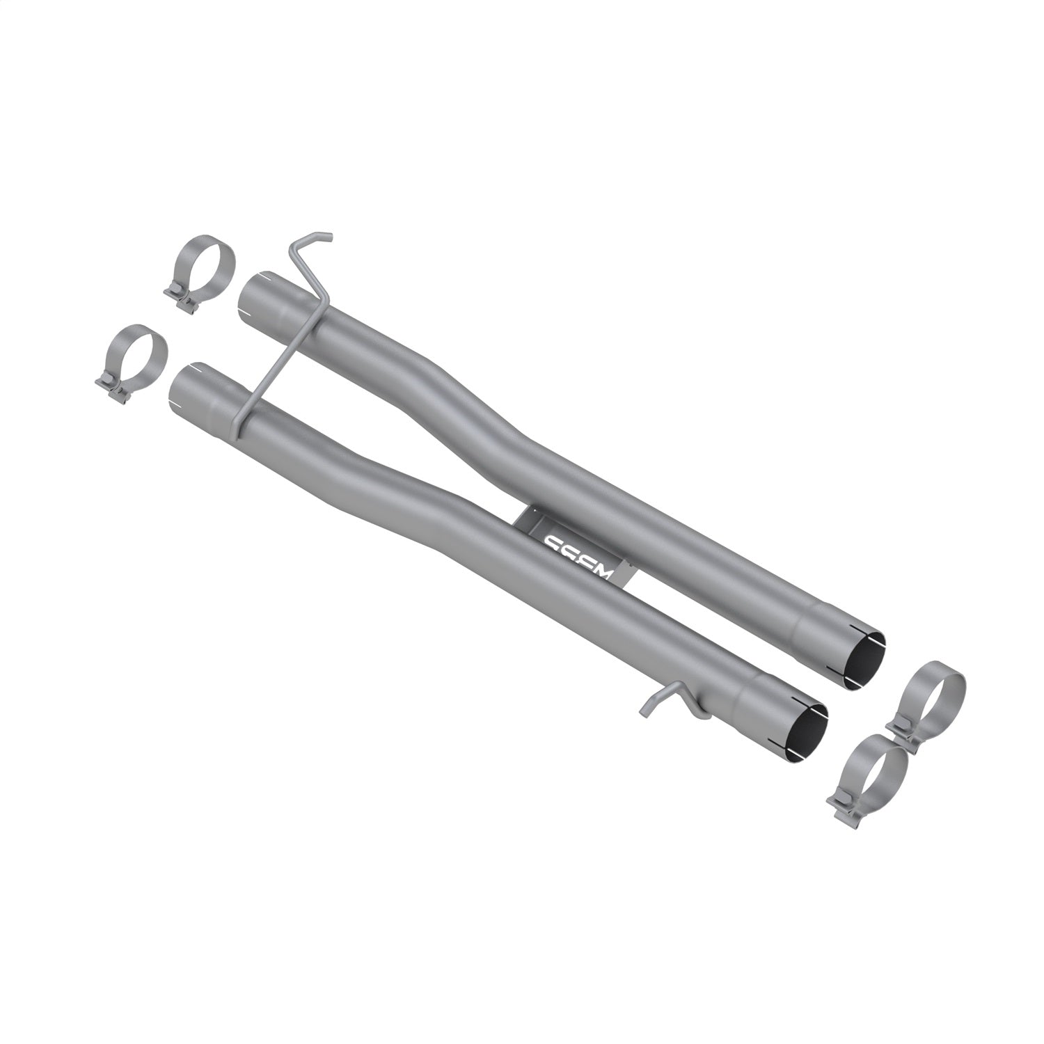 MBRP Exhaust S5155304 Armor Pro Muffler Bypass; 3 in.; T304 Stainless Steel; Cutting Required; Dual; MBRP Exhaust S5155304