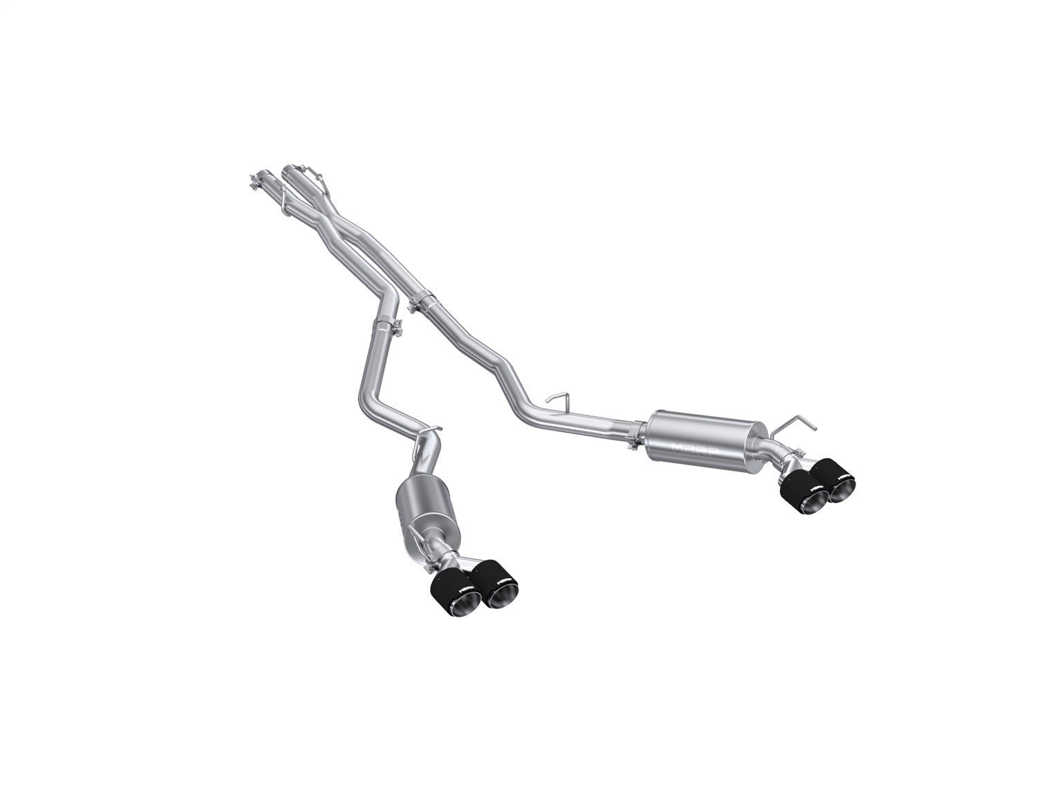 MBRP Exhaust S52053CF Armor Pro Cat Back Exhaust System MBRP Exhaust S52053CF