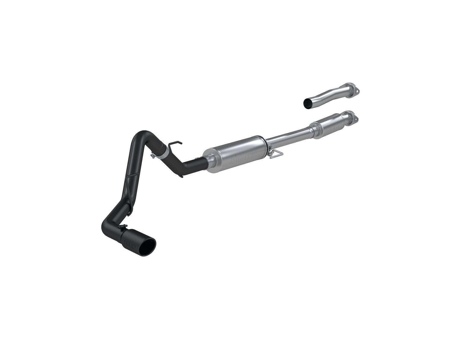 MBRP Exhaust S5211BLK Armor BLK Cat Back Exhaust System MBRP Exhaust S5211BLK