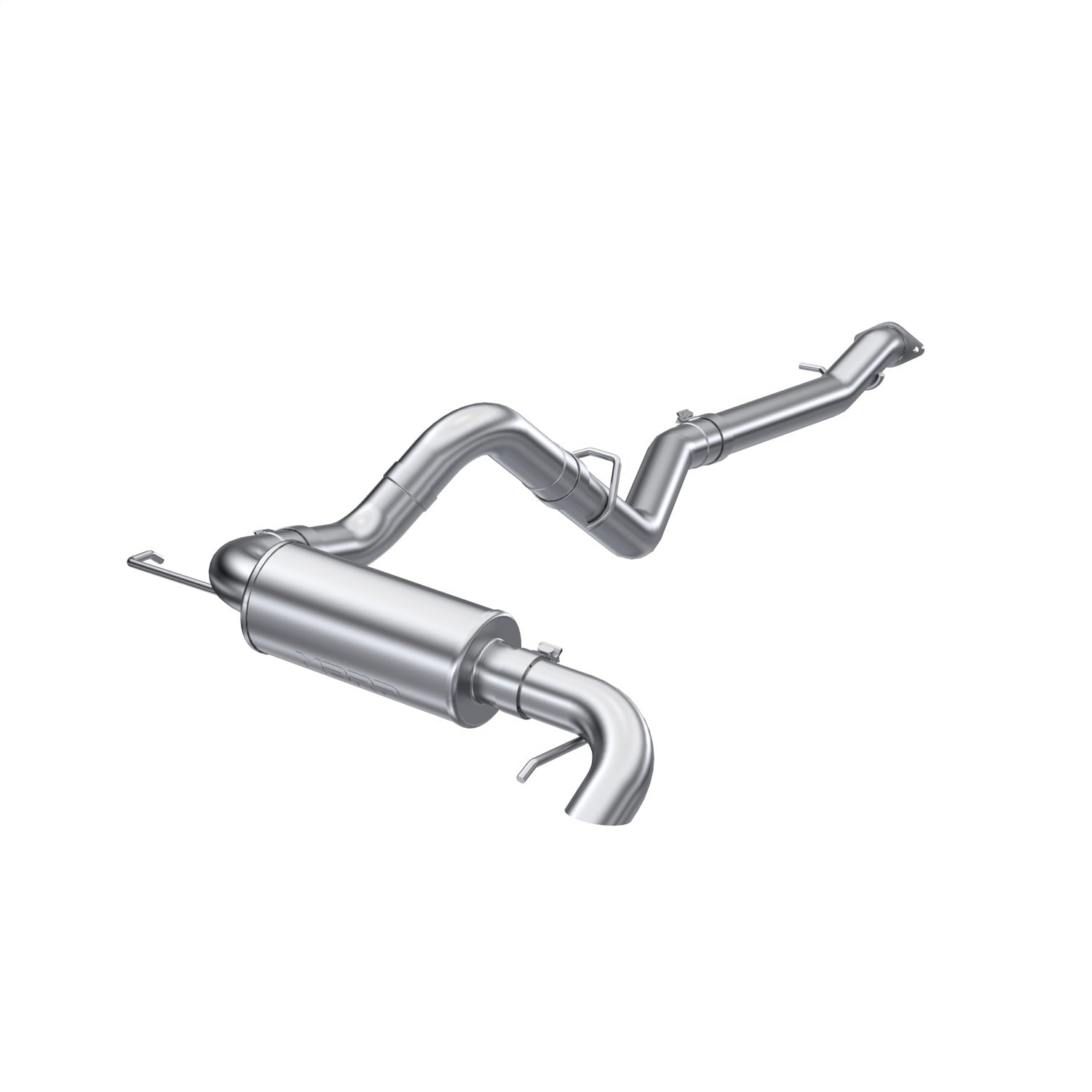 MBRP Exhaust S5237304 Armor Pro Cat Back Exhaust System; 3 in.; High Clearance; T304 Stainless Steel; MBRP Exhaust S5237304
