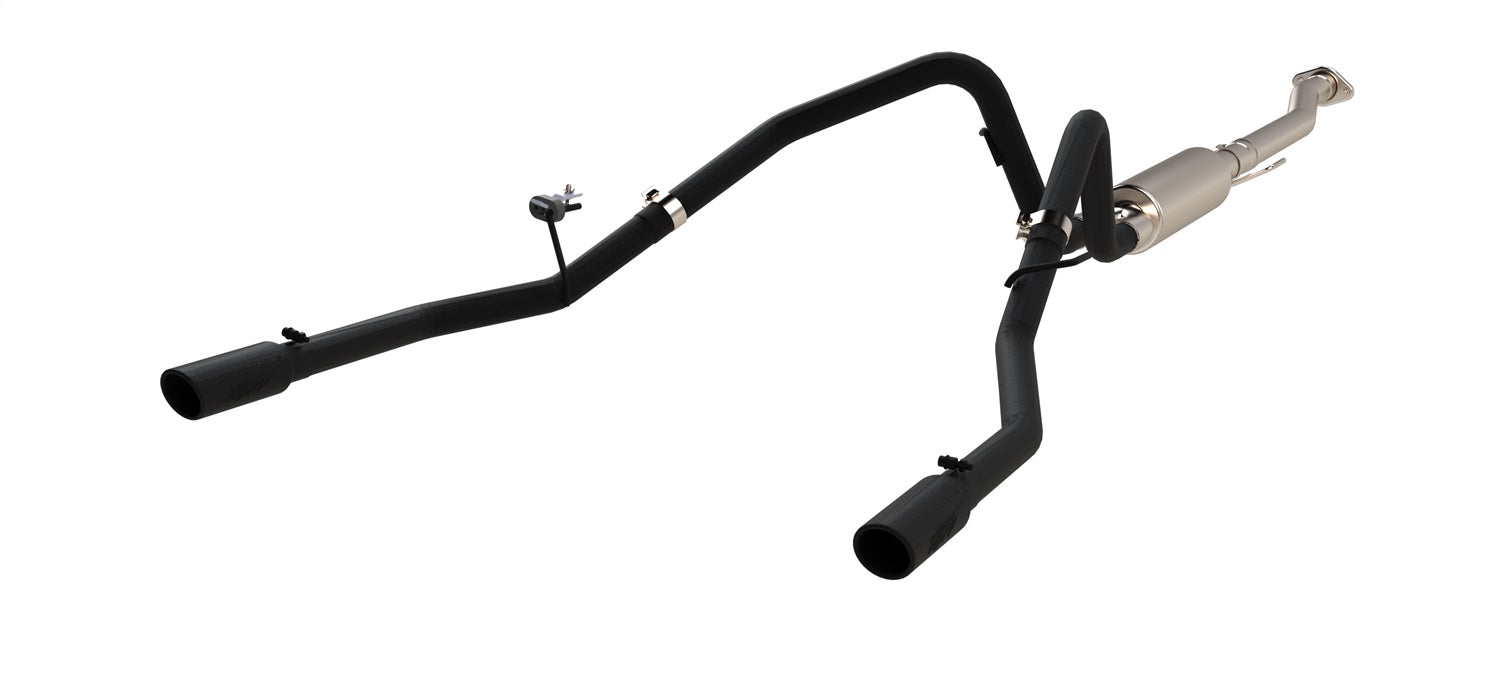 MBRP Exhaust S5240BLK Armor BLK Cat Back Exhaust System MBRP Exhaust S5240BLK