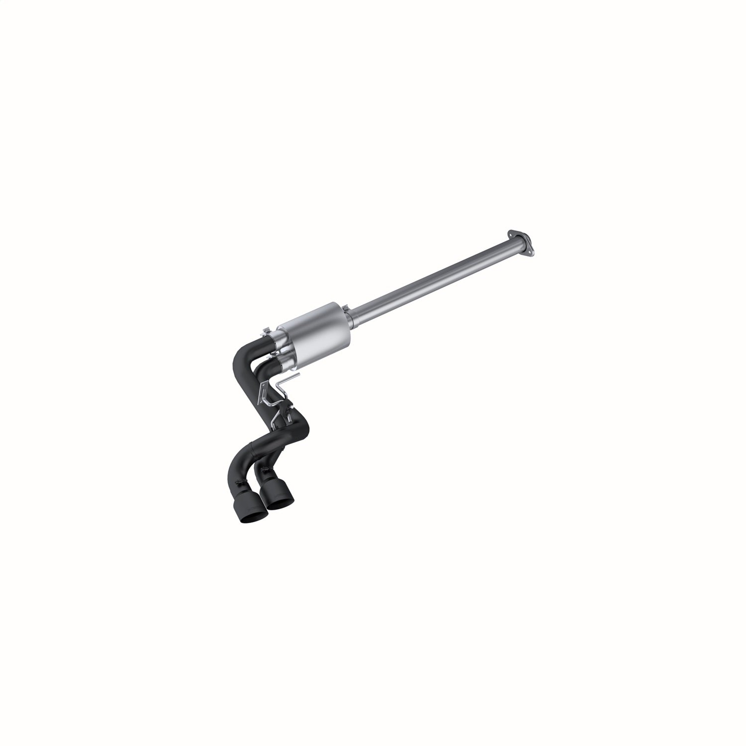 MBRP Exhaust S5261BLK Armor BLK Cat Back Exhaust System MBRP Exhaust S5261BLK