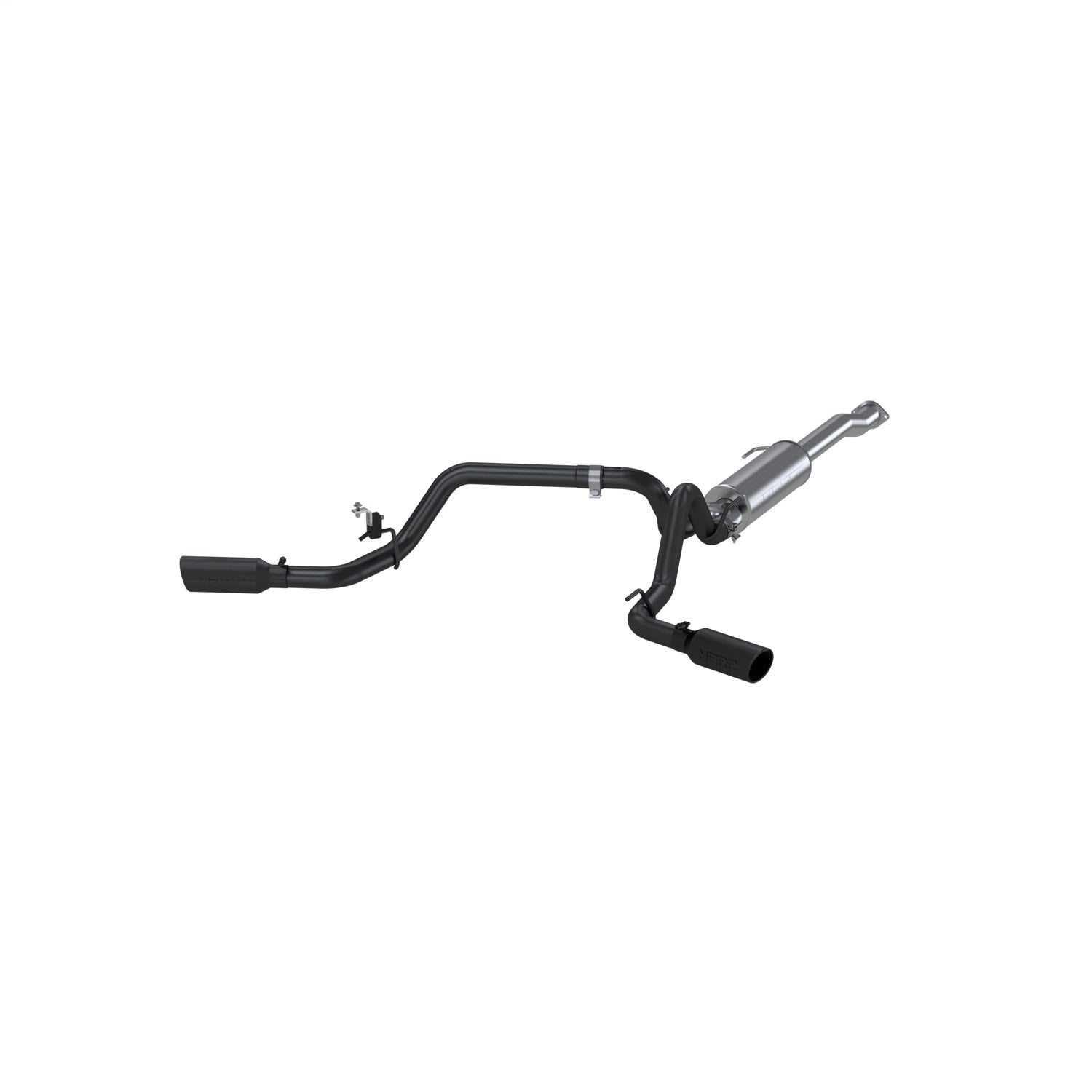 MBRP Exhaust S5340BLK Armor BLK Cat Back Exhaust System MBRP Exhaust S5340BLK
