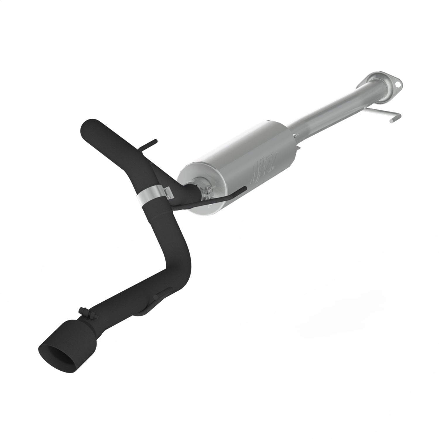 MBRP Exhaust S5342BLK Armor BLK Cat Back Exhaust System MBRP Exhaust S5342BLK