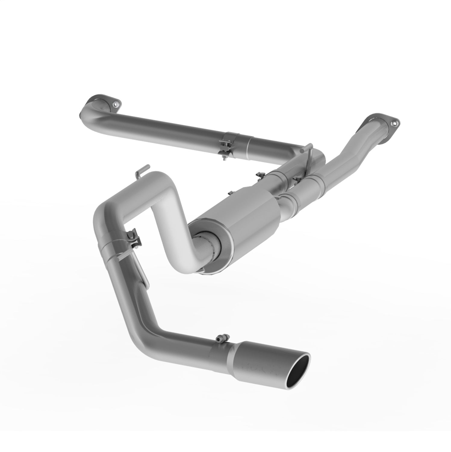 MBRP Exhaust S5408AL Armor Lite Cat Back Exhaust System MBRP Exhaust S5408AL