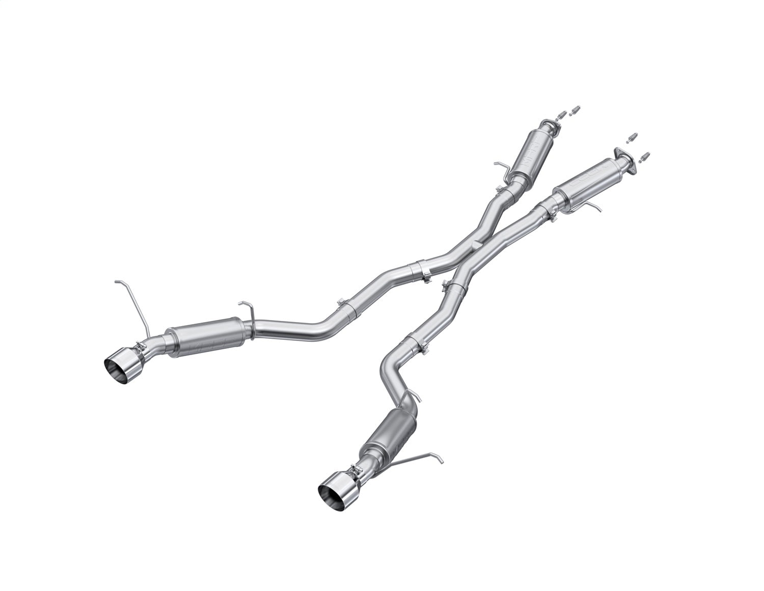 MBRP Exhaust S5525AL Armor Lite Cat Back Performance Exhaust System MBRP Exhaust S5525AL