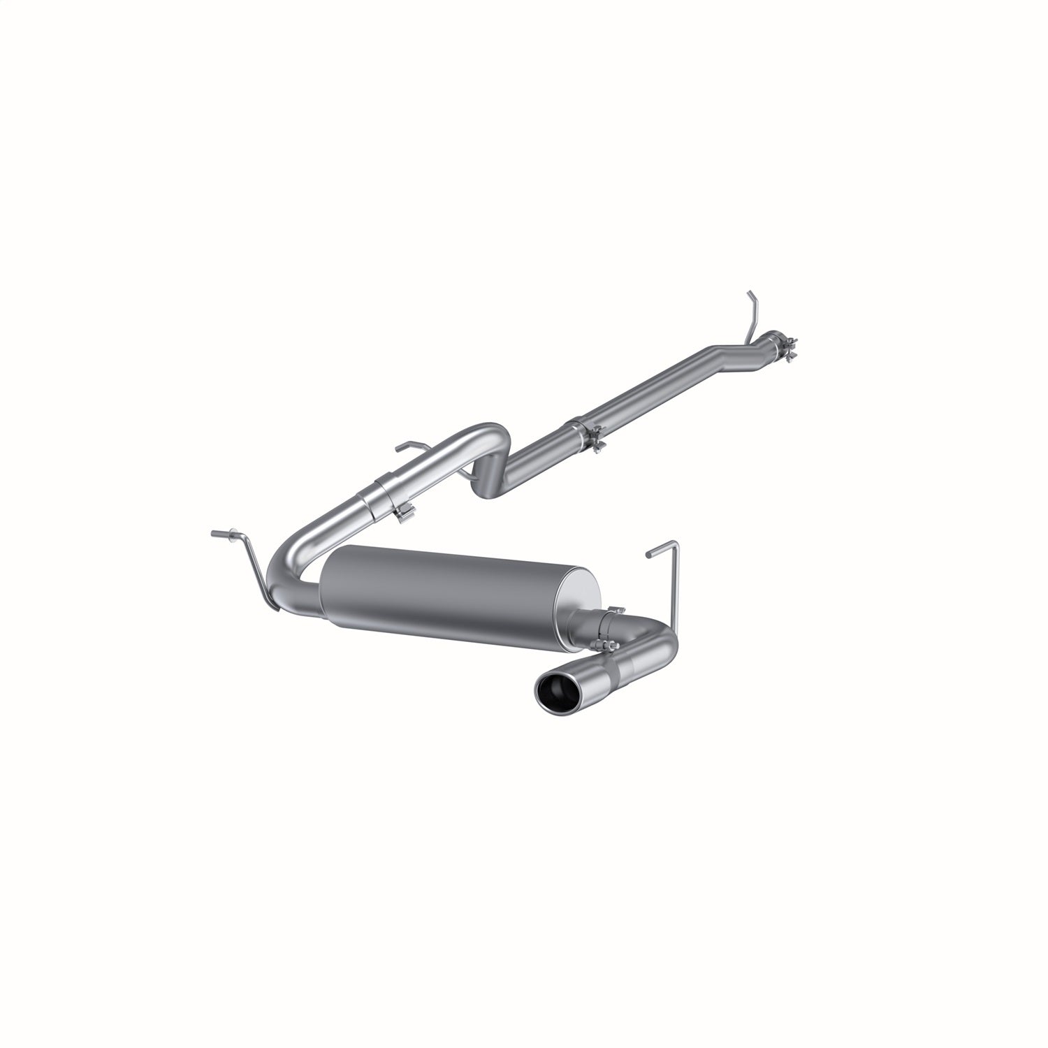 MBRP Exhaust S5526AL Armor Lite Cat Back Exhaust System MBRP Exhaust S5526AL