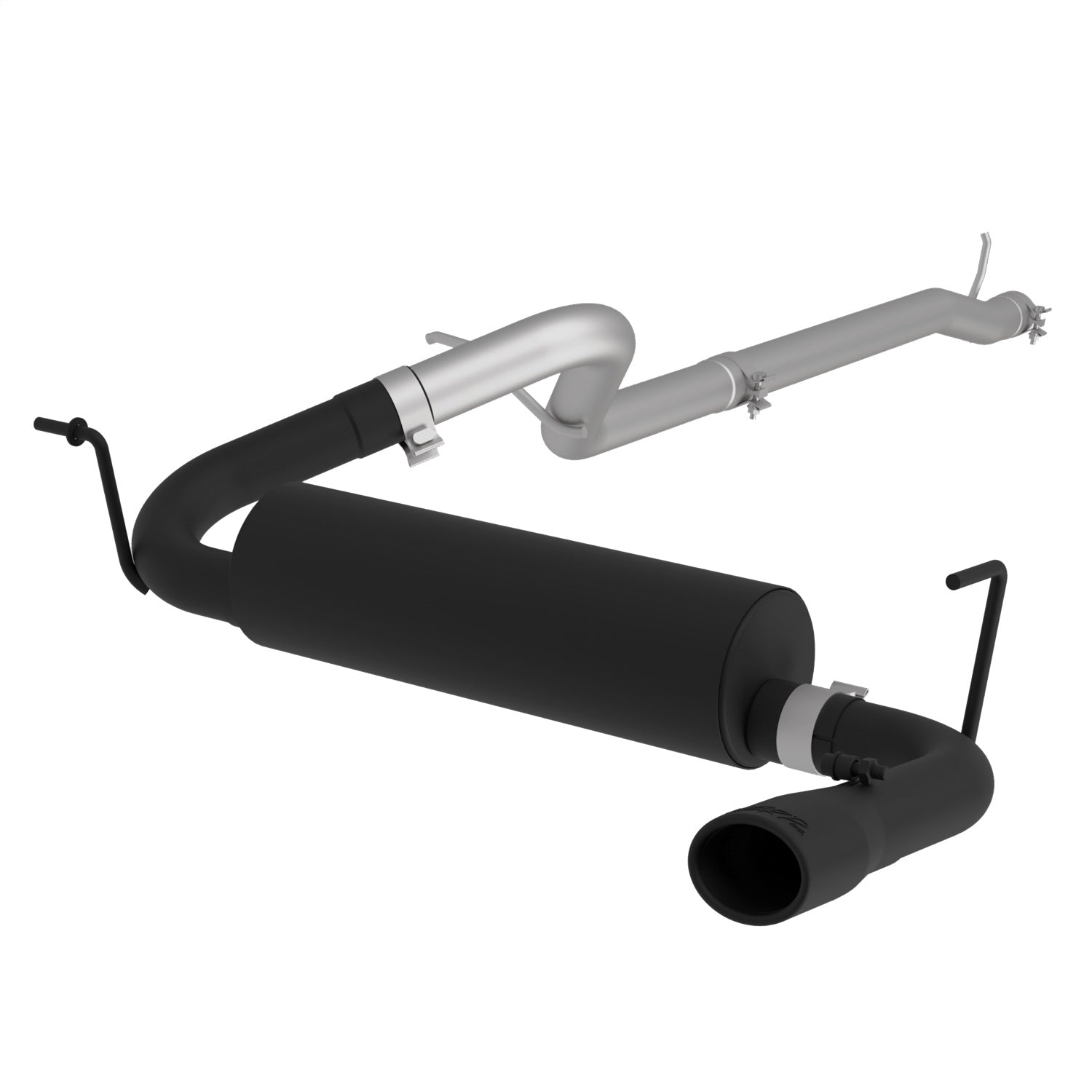 MBRP Exhaust S5526BLK Armor BLK Cat Back Exhaust System MBRP Exhaust S5526BLK