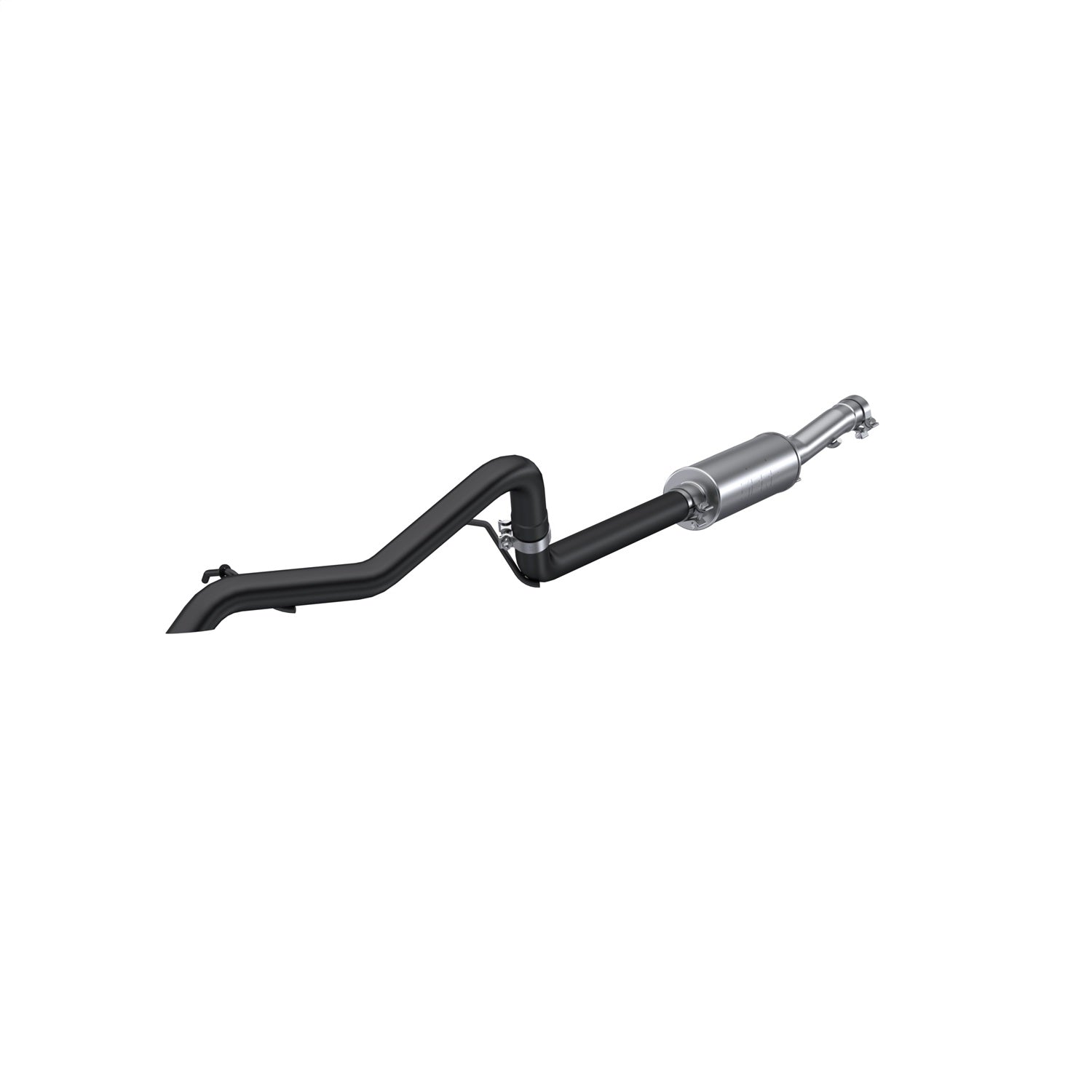 MBRP Exhaust S5530BLK Armor BLK Cat Back Exhaust System MBRP Exhaust S5530BLK