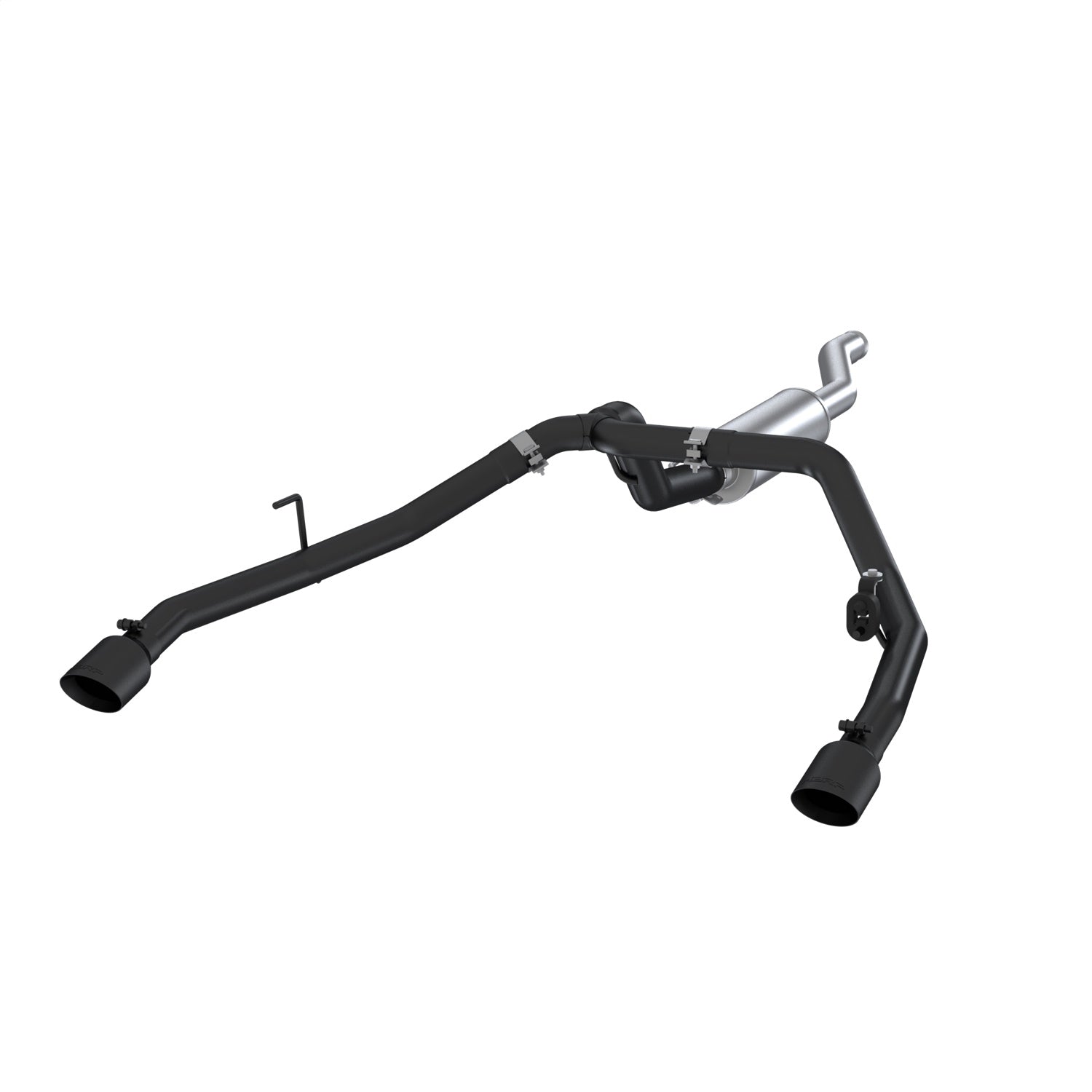 MBRP Exhaust S5538BLK Armor BLK Cat Back Exhaust System MBRP Exhaust S5538BLK