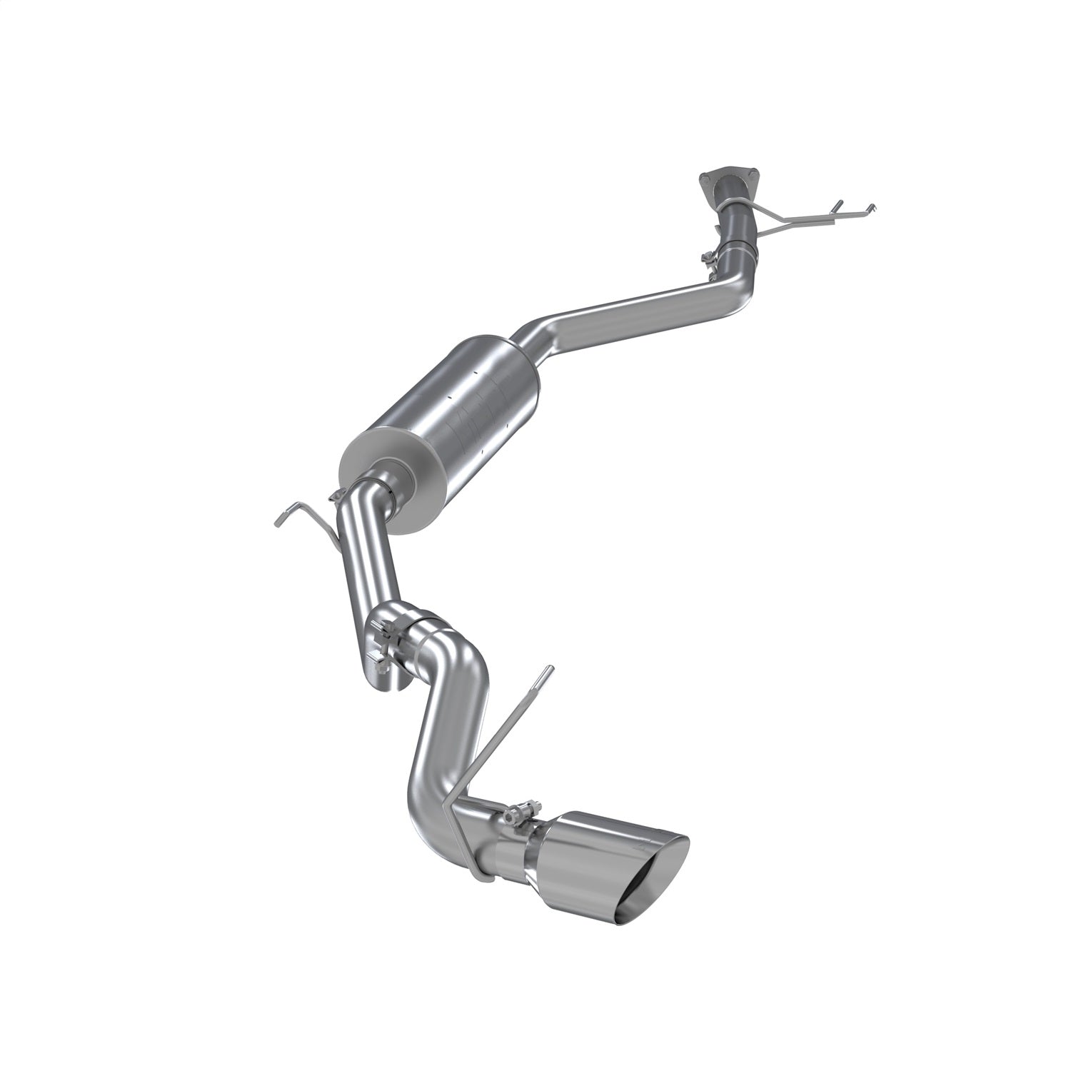 MBRP Exhaust S5900AL Armor Lite Cat Back Performance Exhaust System MBRP Exhaust S5900AL