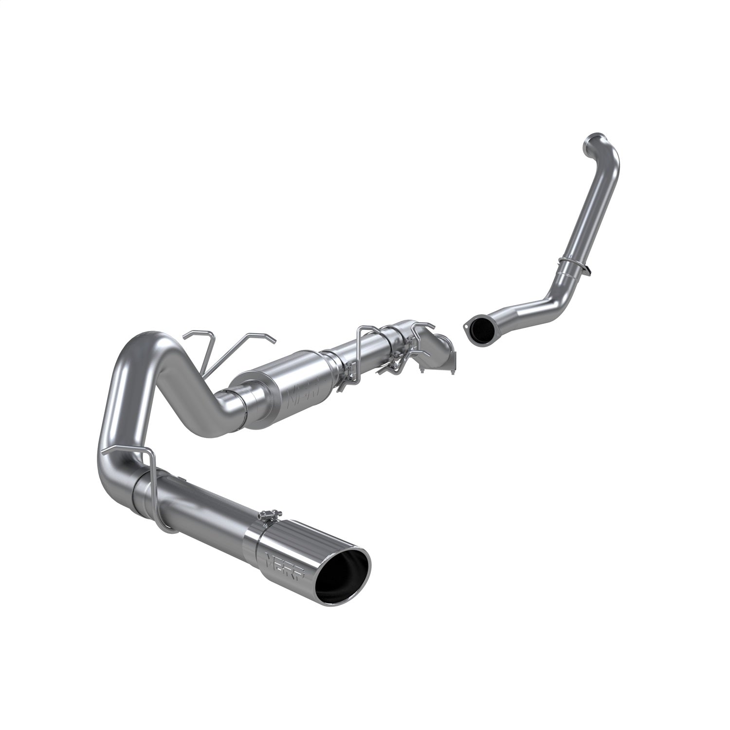 MBRP Exhaust S6206AL Armor Lite Turbo Back Exhaust System MBRP Exhaust S6206AL