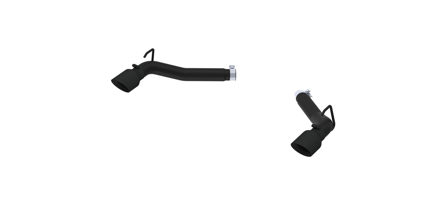 MBRP Exhaust S7019BLK Armor BLK Axle Back Exhaust System MBRP Exhaust S7019BLK