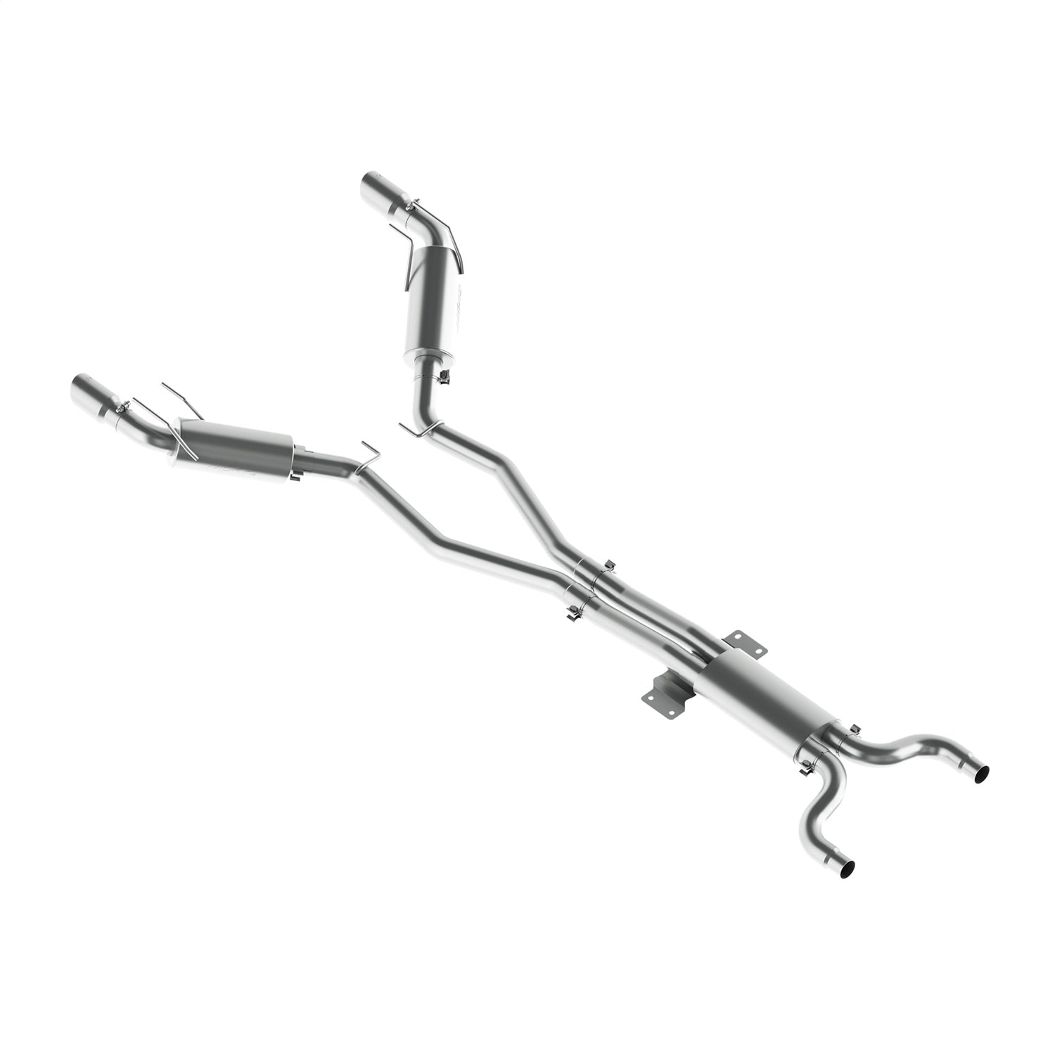 MBRP Exhaust S7024409 Armor Plus Cat Back Exhaust System MBRP Exhaust S7024409